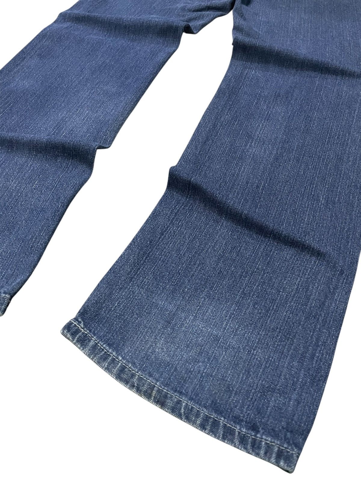 Japanese Brand Vintage One Piece Anime Ace And Luffy On Fire Rare Jeans Size US 30 / EU 46 - 15 Thumbnail