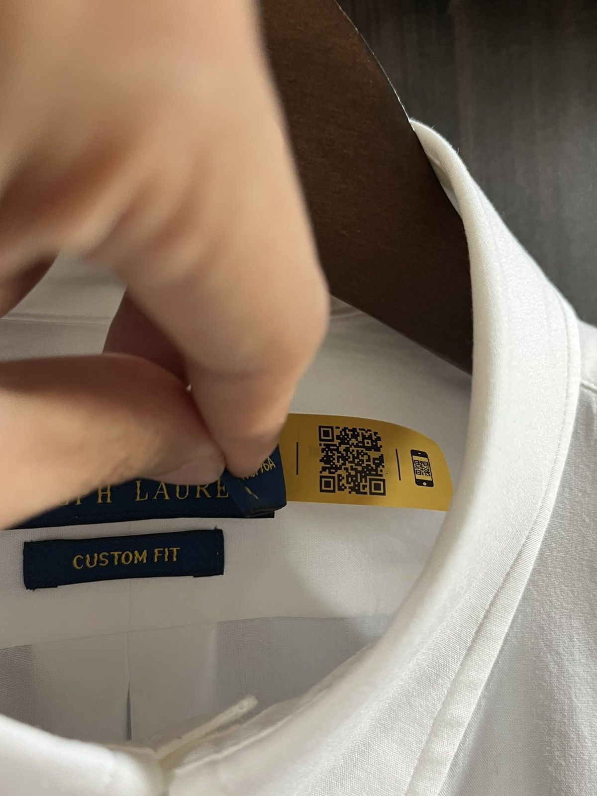 Polo Ralph Lauren Polo Ralph Lauren Custom Fit Stretch Poplin Shirt Size US M / EU 48-50 / 2 - 2 Thumbnail