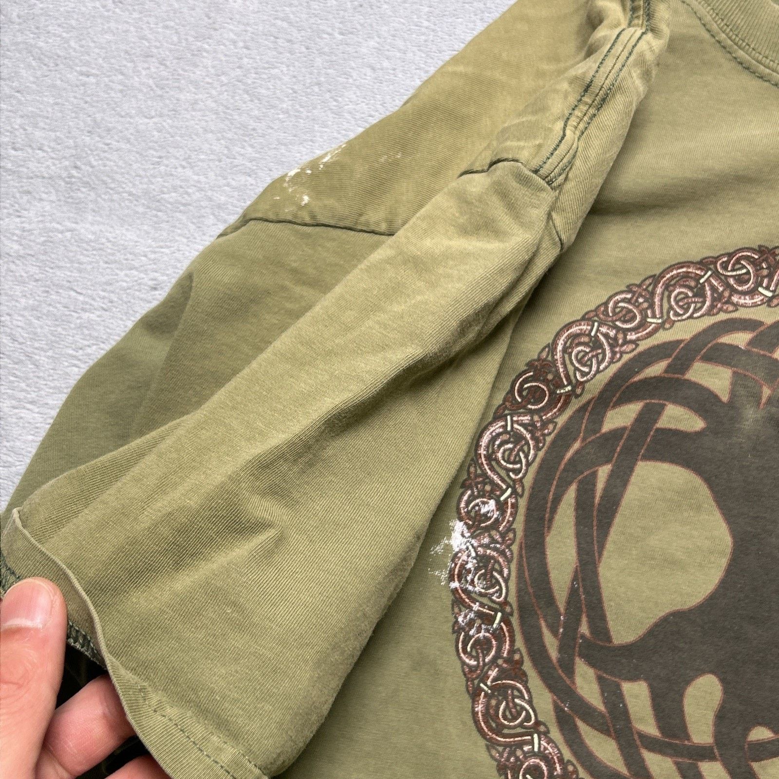 Hanes VTG Keltic Designs Celtic Tree Of Life Mens XL Jen Delyth Size US XL / EU 56 / 4 - 8 Thumbnail