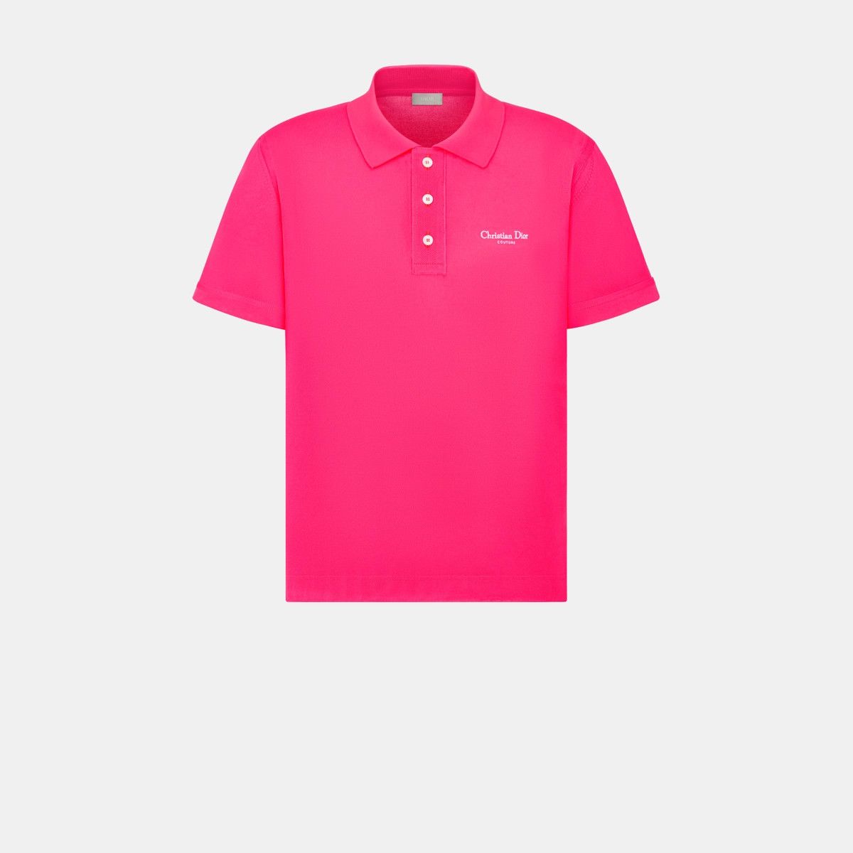 Dior × Hedi Slimane Dior Homme SS07 Pink Polo Shirt | Grailed