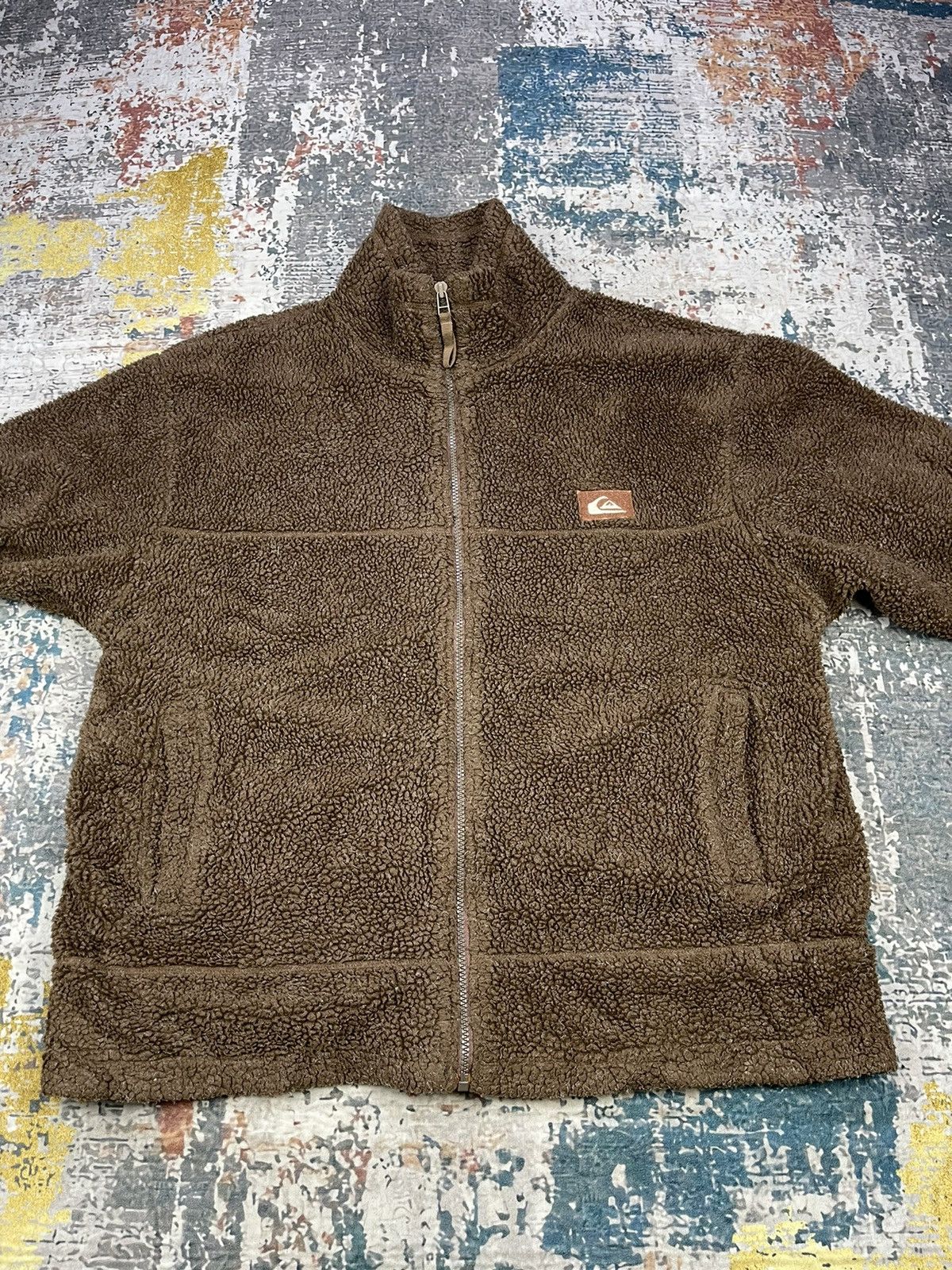 Quiksilver Quicksilver Deep Pile Fleece Zipper Jackets Size US L / EU 52-54 / 3 - 2 Thumbnail