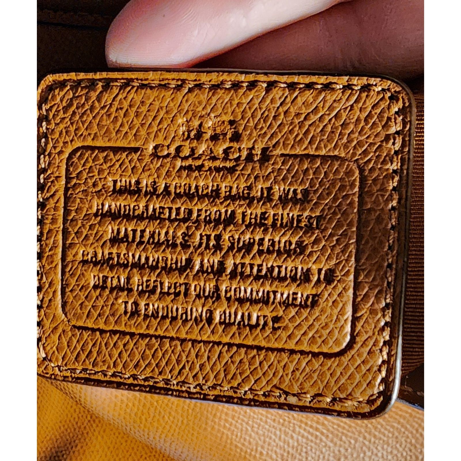 Coach COACH Cross Grain Leather City Zip Tote F36632 Acorn color Size ONE SIZE - 4 Thumbnail