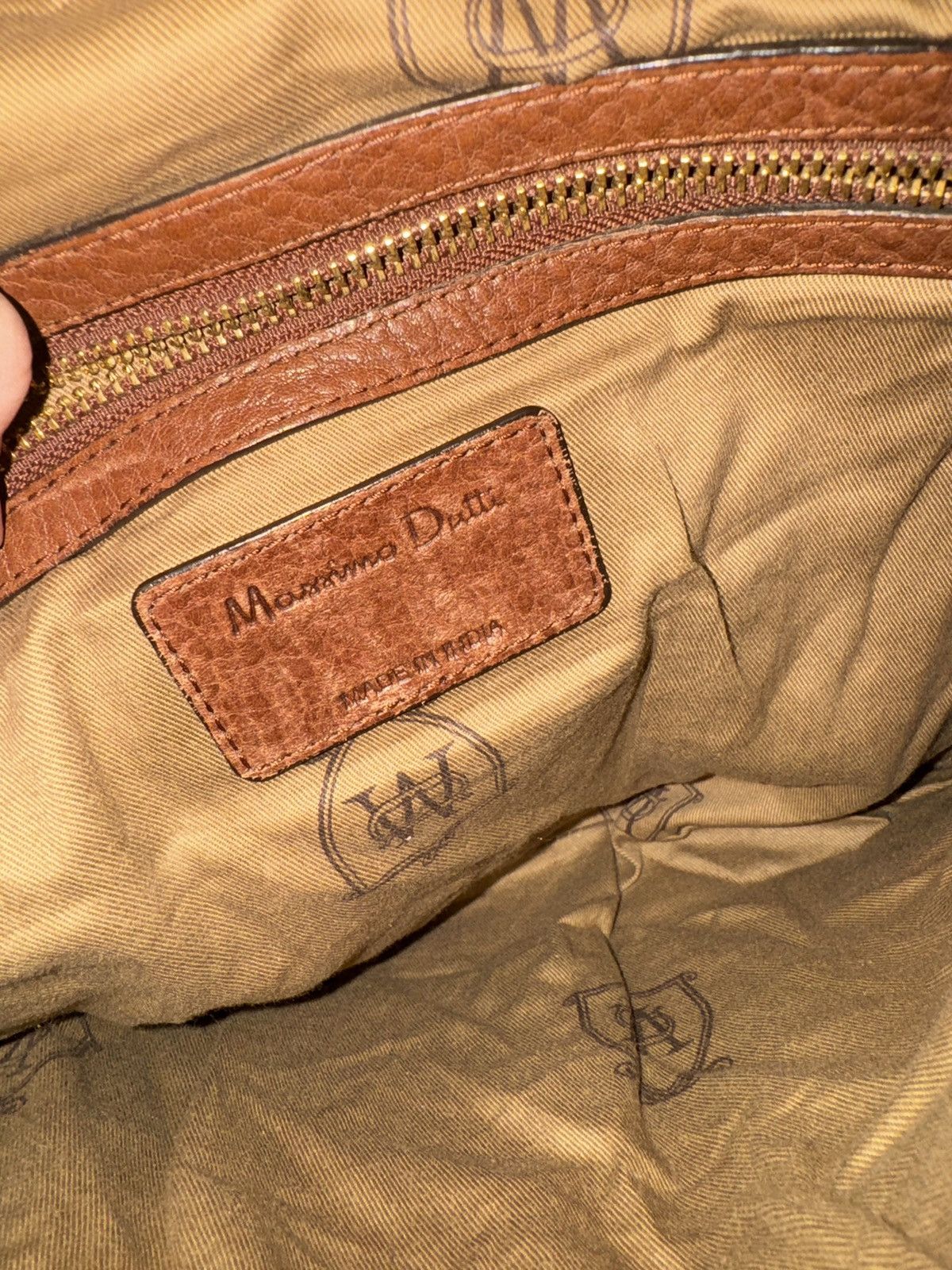 Massimo Dutti Massimo Dutti vintage leather bag real leather rare 90s 00s Size ONE SIZE - 10 Thumbnail