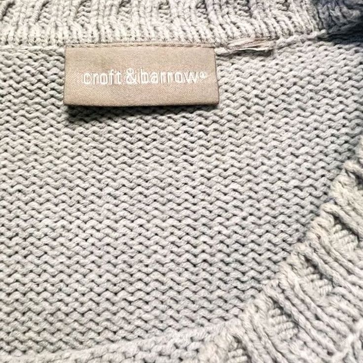 Croft & Barrow VINTAGE Croft & Barrow Signature Argyle Pullover Gray Sweater S Womens Size S / US 4 / IT 40 - 4 Thumbnail