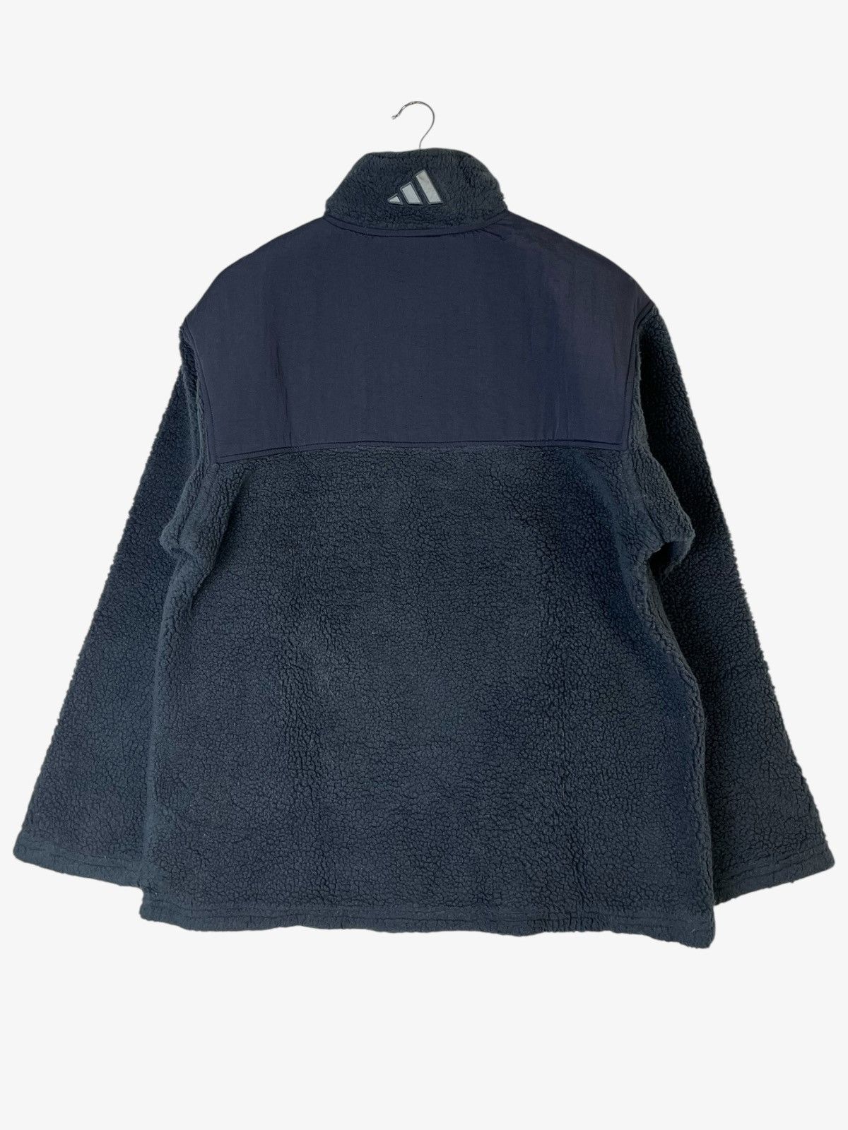 Adidas Vintage Adidas Fleece Anorak Pullover Jacket Size US L / EU 52-54 / 3 - 2 Thumbnail