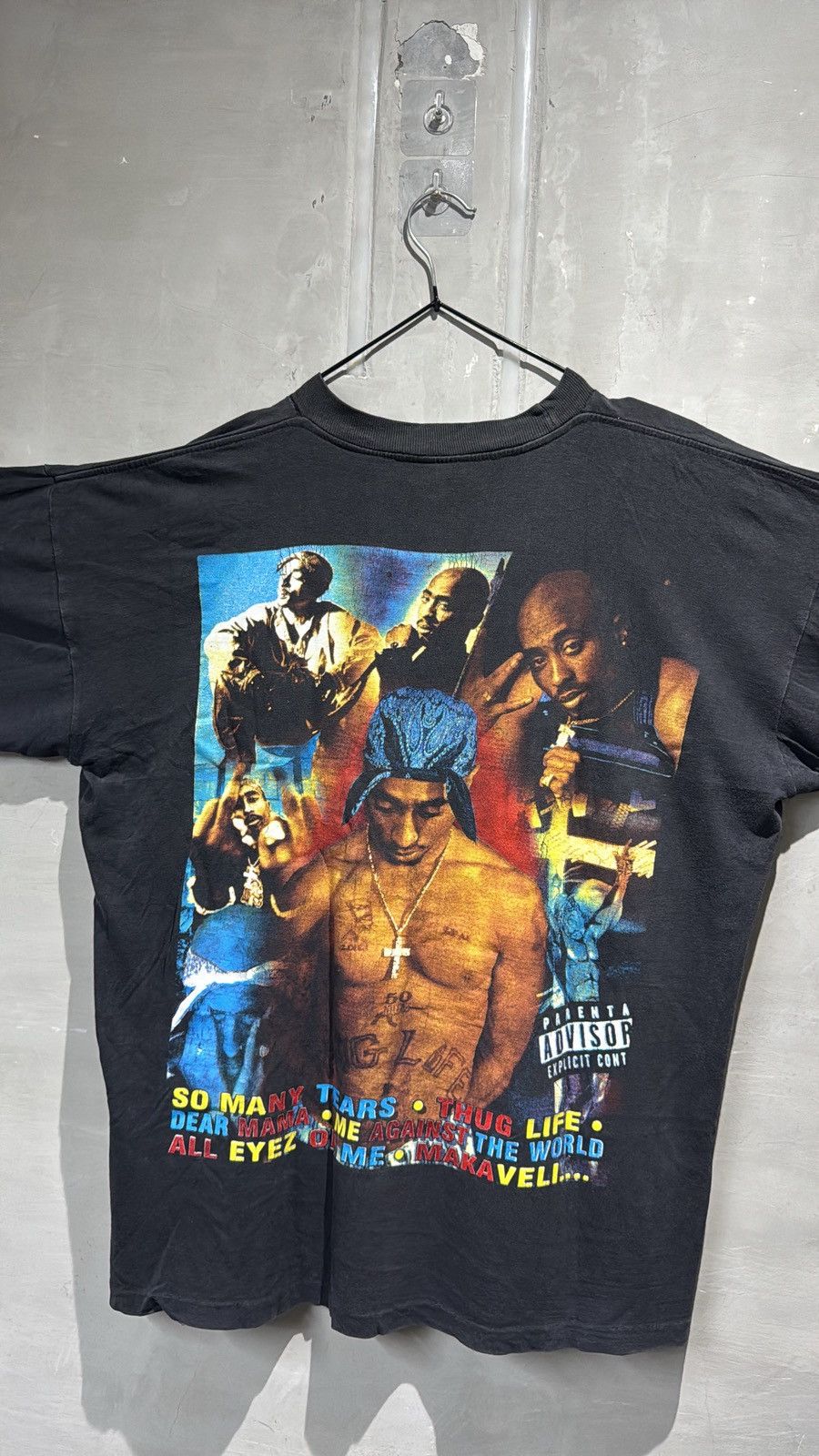 Rap Tees Vintage 90s 2pac Memorial Rap Tee Size US XL / EU 56 / 4 - 12 Thumbnail