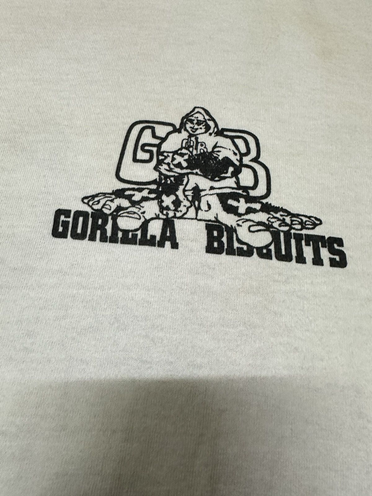 Band Tees Vtg Gorilla Biscuit american hardcore band tee Size US M / EU 48-50 / 2 - 4 Thumbnail