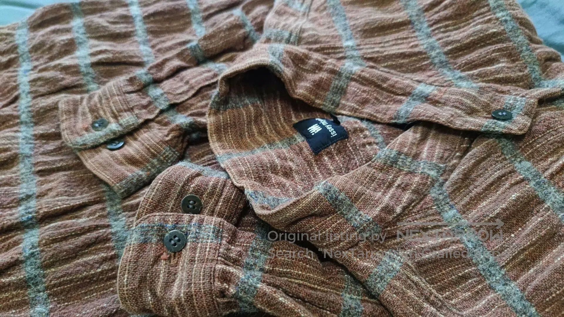Issey Miyake Issey Miyake Archive Plaid Wool Shirt. Size US M / EU 48-50 / 2 - 1 Thumbnail