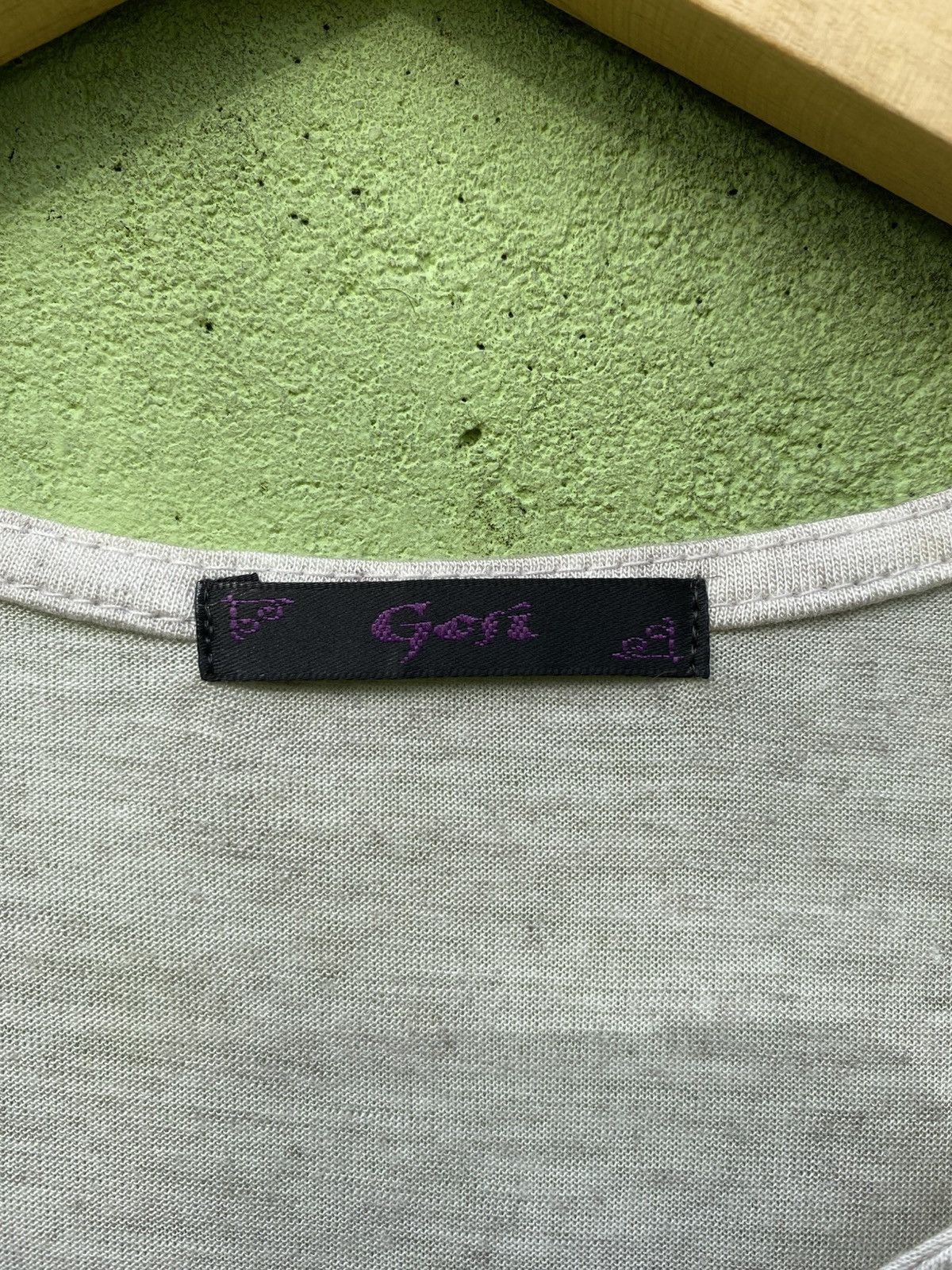 Japanese Brand Gofi Japanese Vintage Surreal Art Graphic Tee Studded Detail Size M / US 6-8 / IT 42-44 - 8 Thumbnail