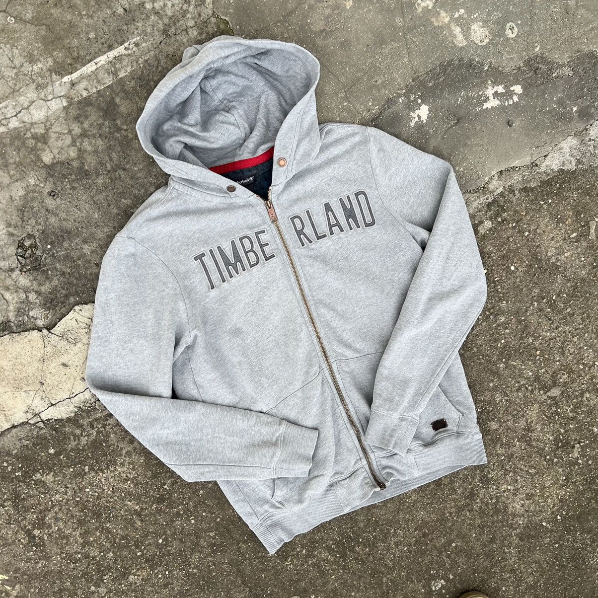 Timberland × Vintage VINTAGE Y2K TIMBERLAND BIG EMBROIDERY LOGO BASIC HOODIE Size US L / EU 52-54 / 3 - 2 Thumbnail