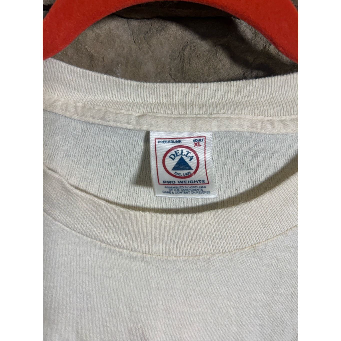 Delta Vintage 1990s Florida reef nature water ocean white tshirt Size US XL / EU 56 / 4 - 7 Thumbnail