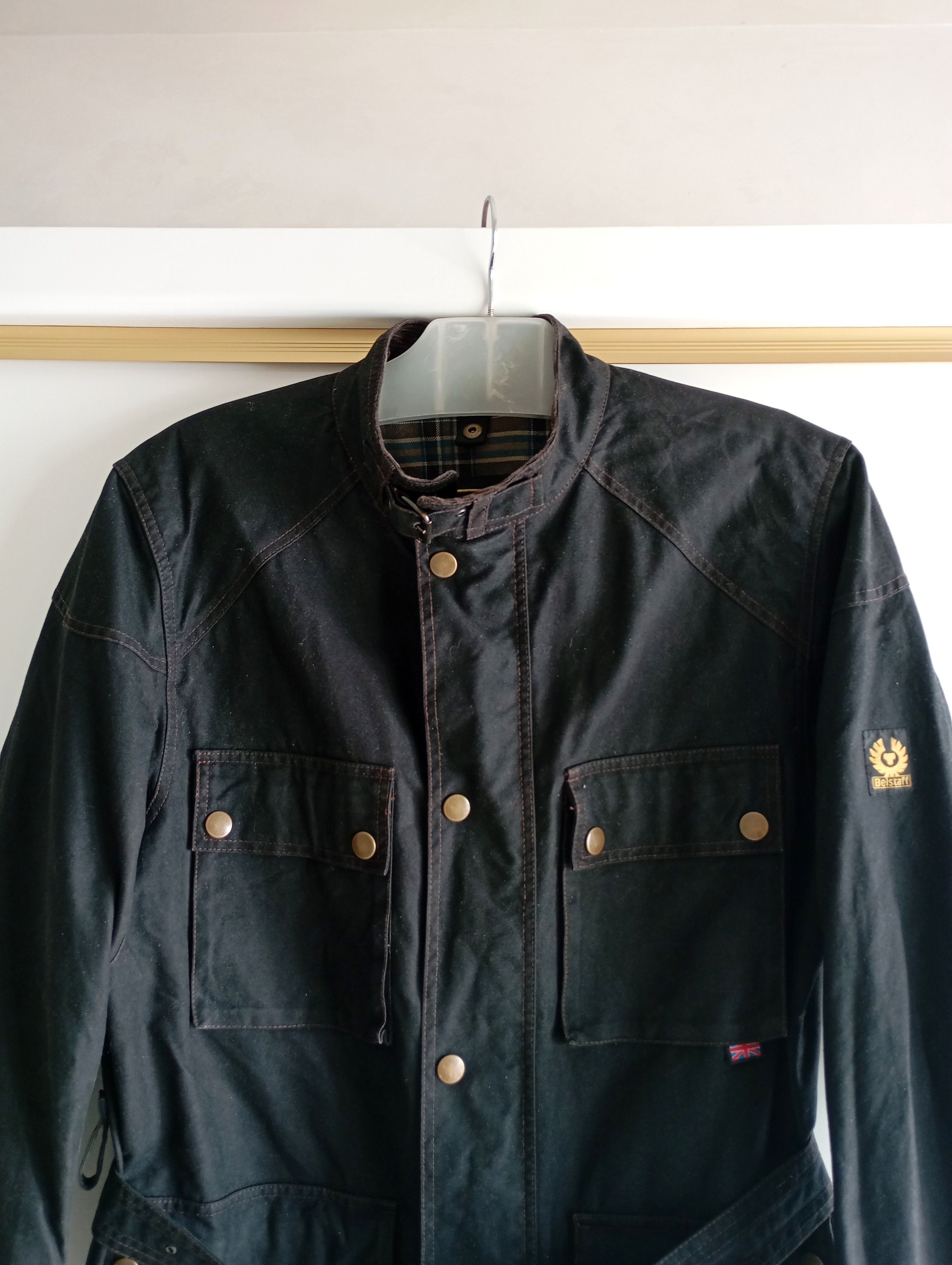 Belstaff Belstaff Gold LABEL Rider Waxed Vintage Jacket Size US XL / EU 56 / 4 - 2 Thumbnail