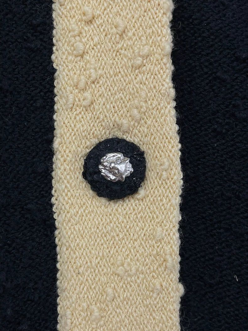 Chanel Chanel 24K black stitching knitted cardigan coat Size XS / US 0-2 / IT 36-38 - 4 Thumbnail