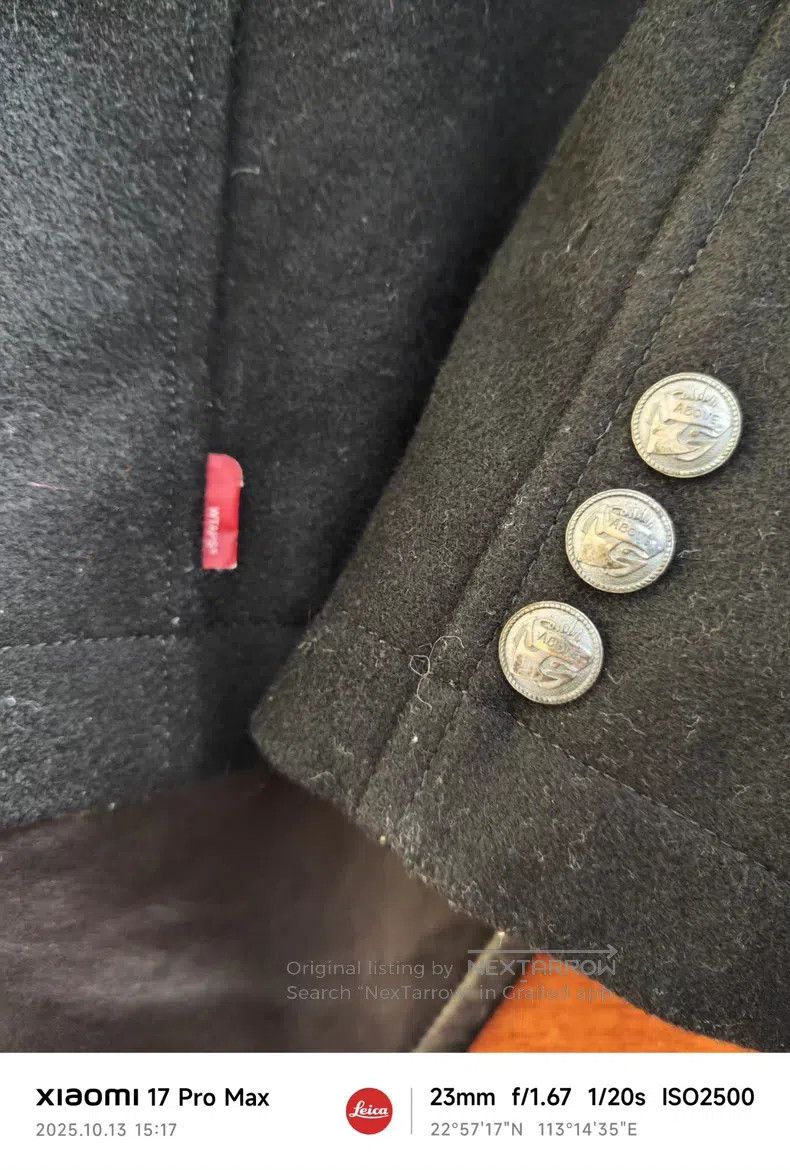 Wtaps Wtaps Military wool coat Size US M / EU 48-50 / 2 - 8 Thumbnail