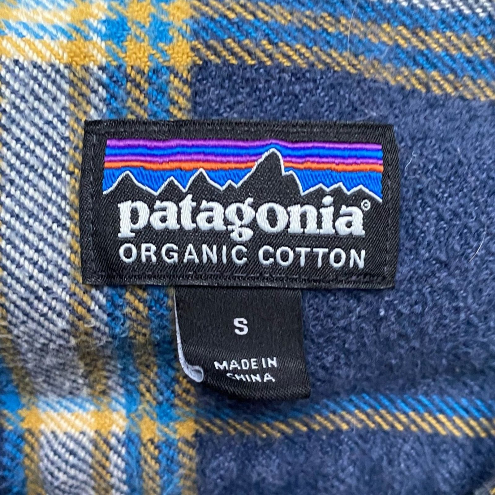 Patagonia Patagonia $89 Organic Cotton Flannel Shirt Blue Plaid S EUC Size US S / EU 44-46 / 1 - 4 Thumbnail