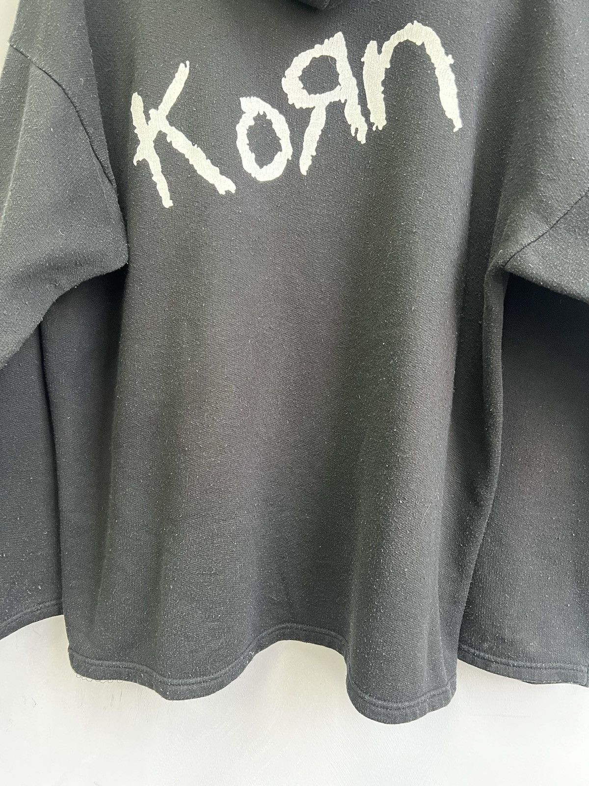 Band Tees VINTAGE rare BOXY 90s KORN ROCK BAND HOODIE 80s Size US XL / EU 56 / 4 - 14 Thumbnail