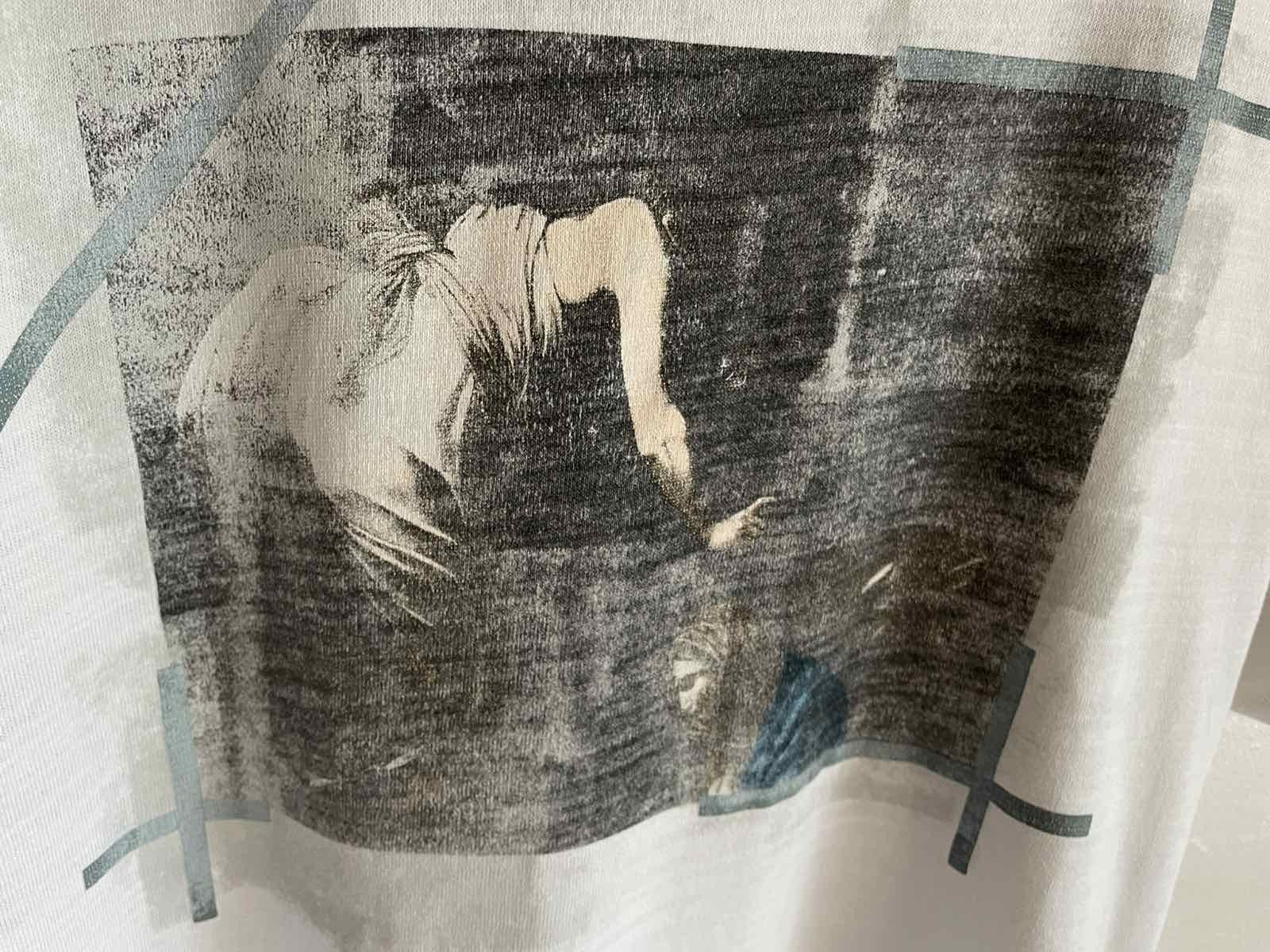 Off-White × Virgil Abloh Off-White Caravaggio Annunciation Faded Print Tee SS T-shirt Size US M / EU 48-50 / 2 - 3 Thumbnail