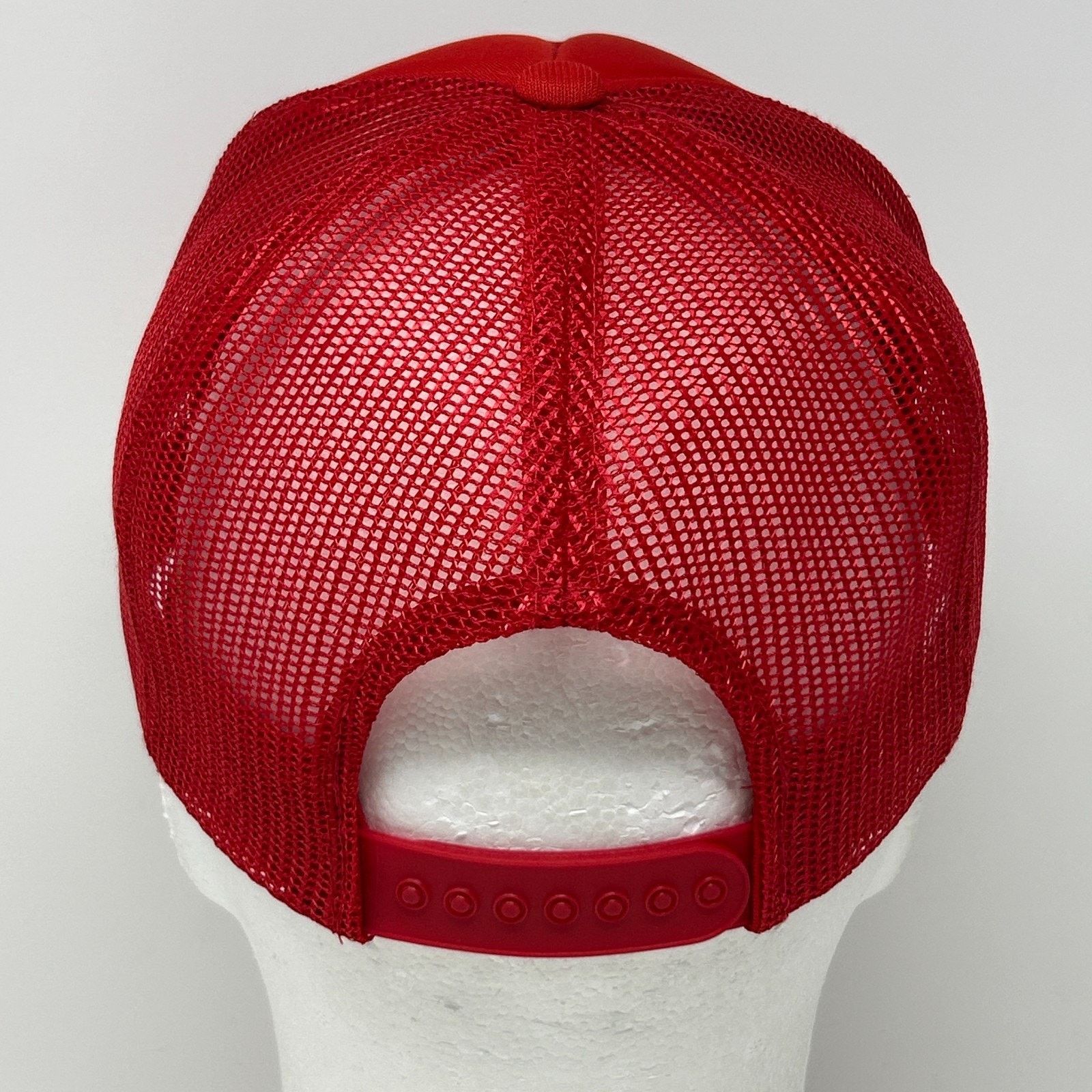 Vintage Vintage 80s Canadian Trucker Hat Baseball Cap Red Canada Size ONE SIZE - 3 Thumbnail