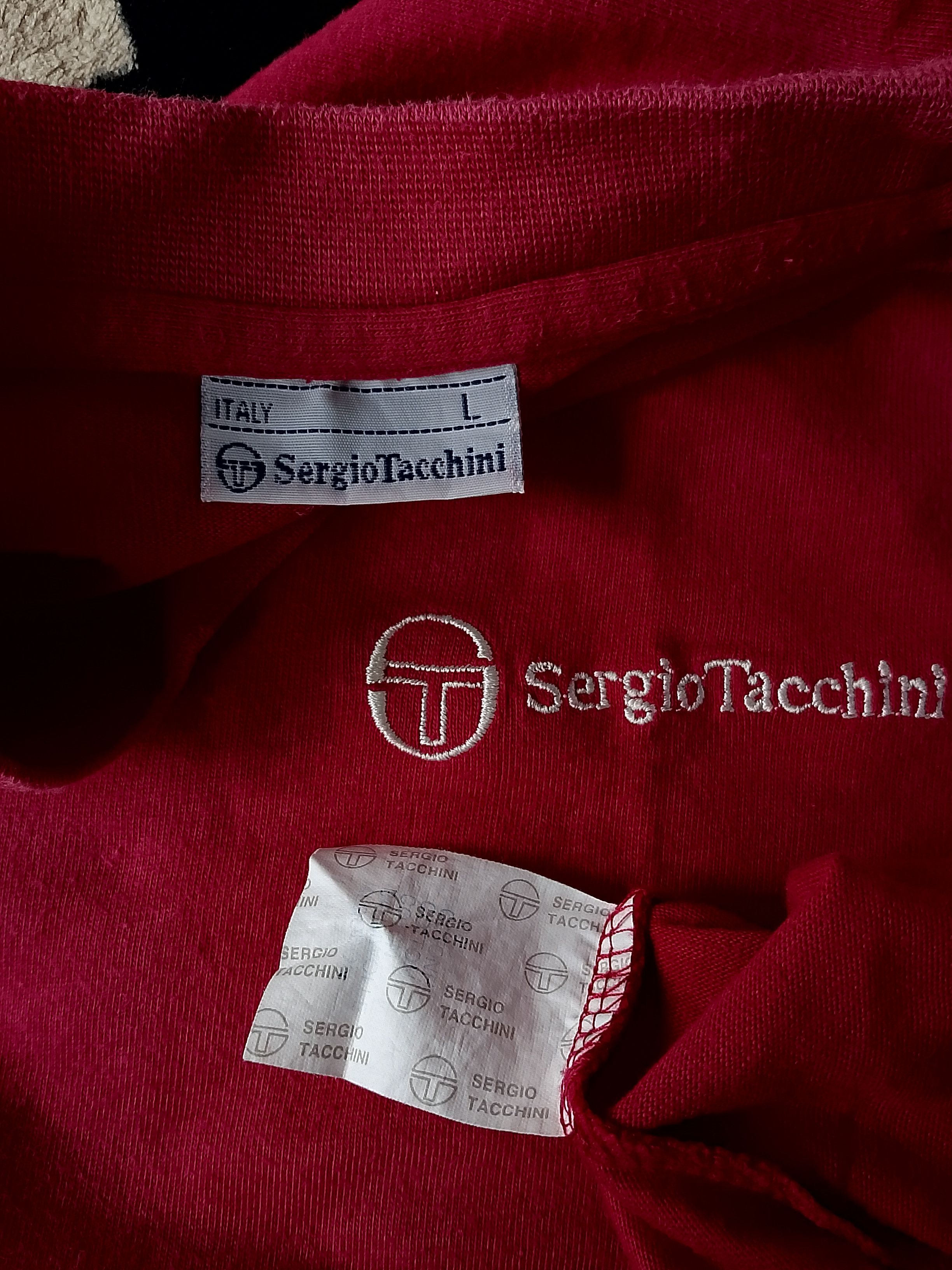 Sergio Tacchini Vintage Sergio Tacchini Classic Casual Clobber T-shirt Size US L / EU 52-54 / 3 - 5 Thumbnail