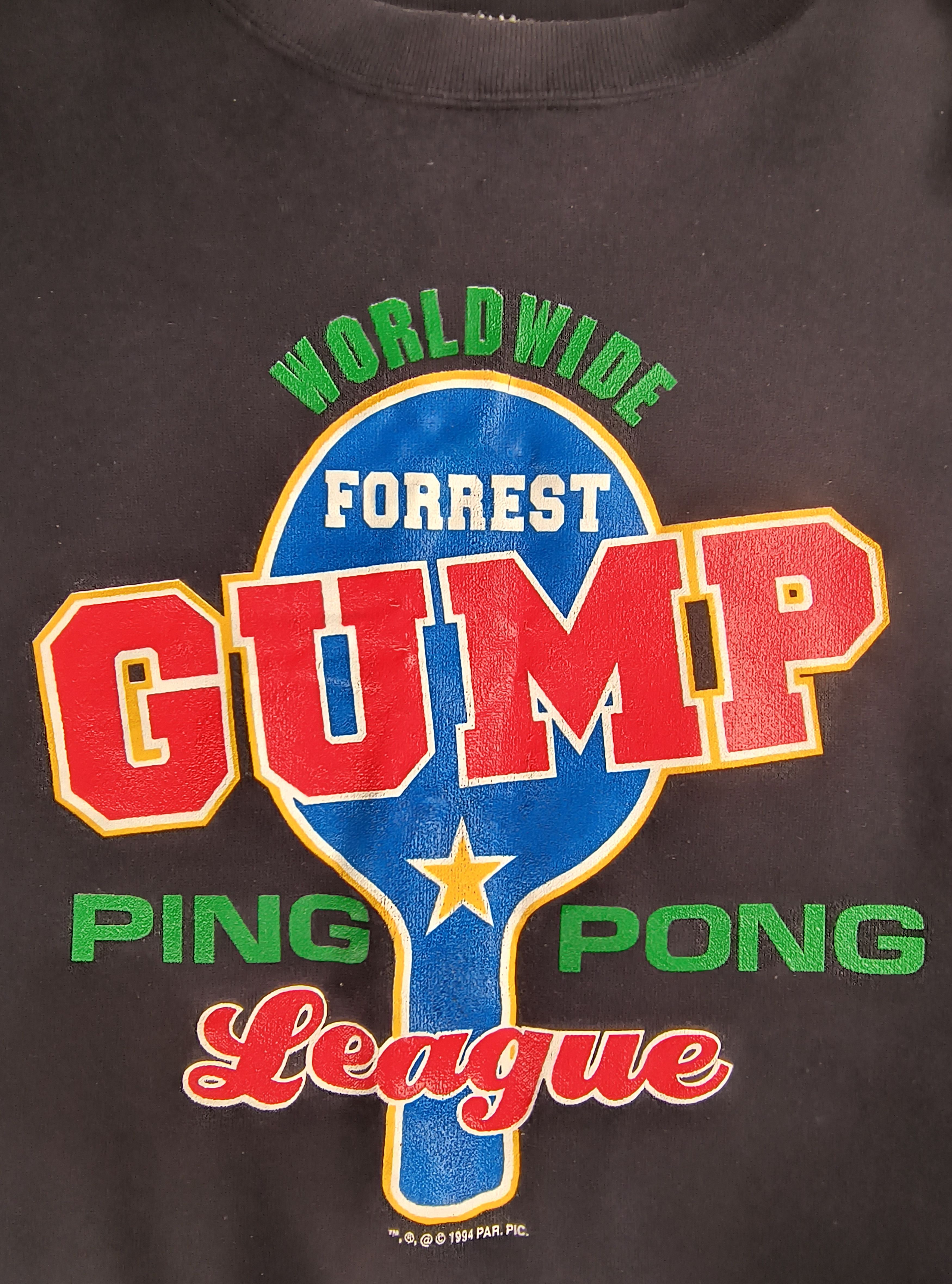 Tultex Vintage Forest Gump ping pong league 94 crewneck sweatshirt Size US XL / EU 56 / 4 - 1 Thumbnail