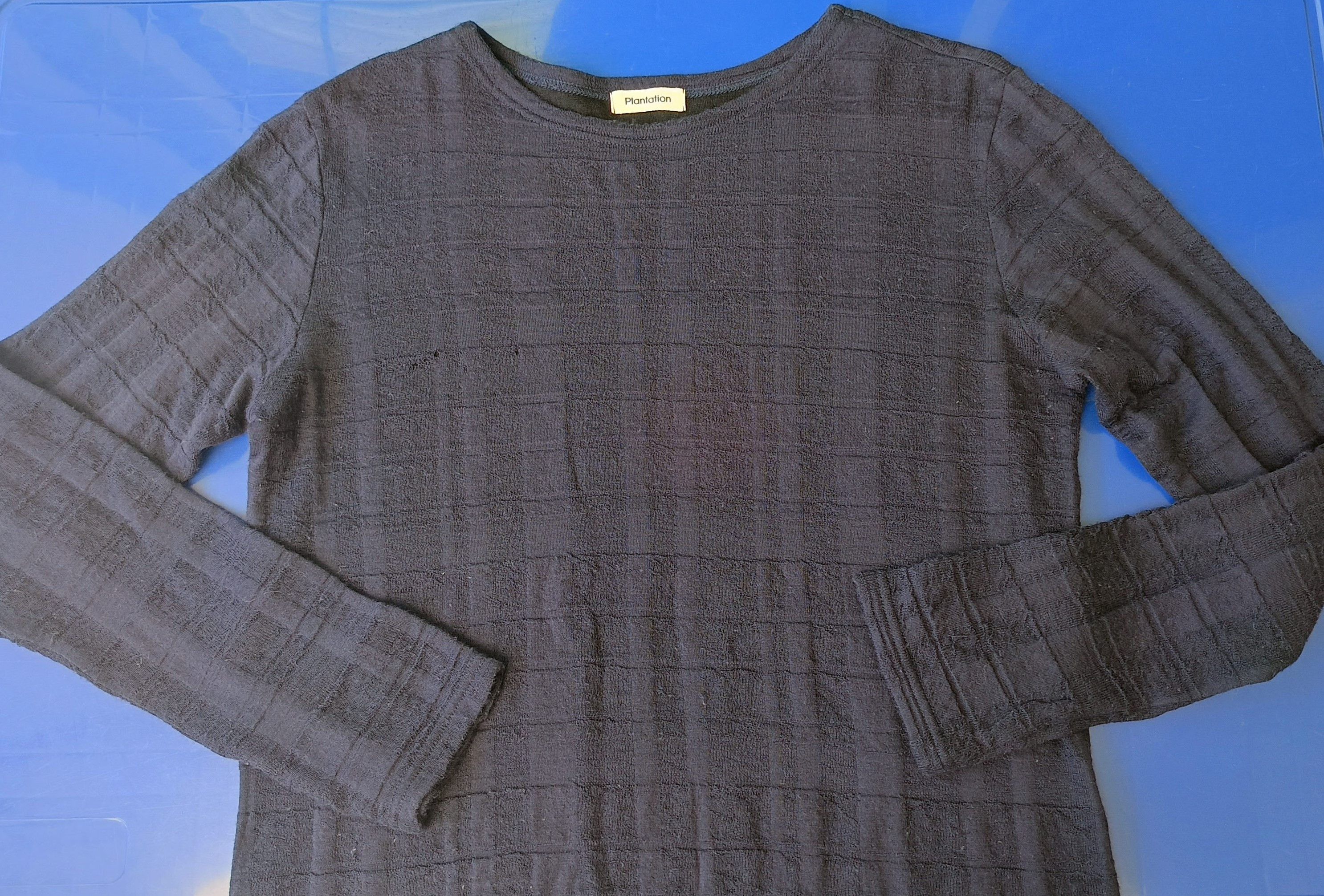 Issey Miyake Plantation Issey Miyake Japan indigo wool unisex tshirt Size M / US 6-8 / IT 42-44 - 7 Thumbnail