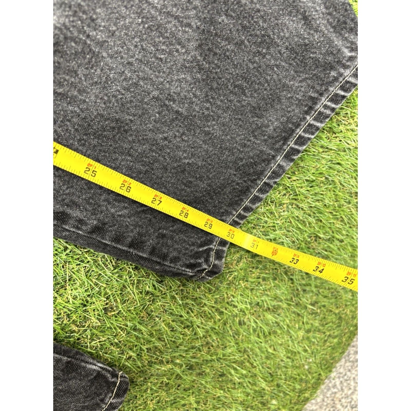 Sean John VINTAGE Sean John Jeans Mens 38 Black Dark Wash Wide-Leg Carpenter Denim 90s Pants Boys? Size US 38 / EU 54 - 7 Thumbnail