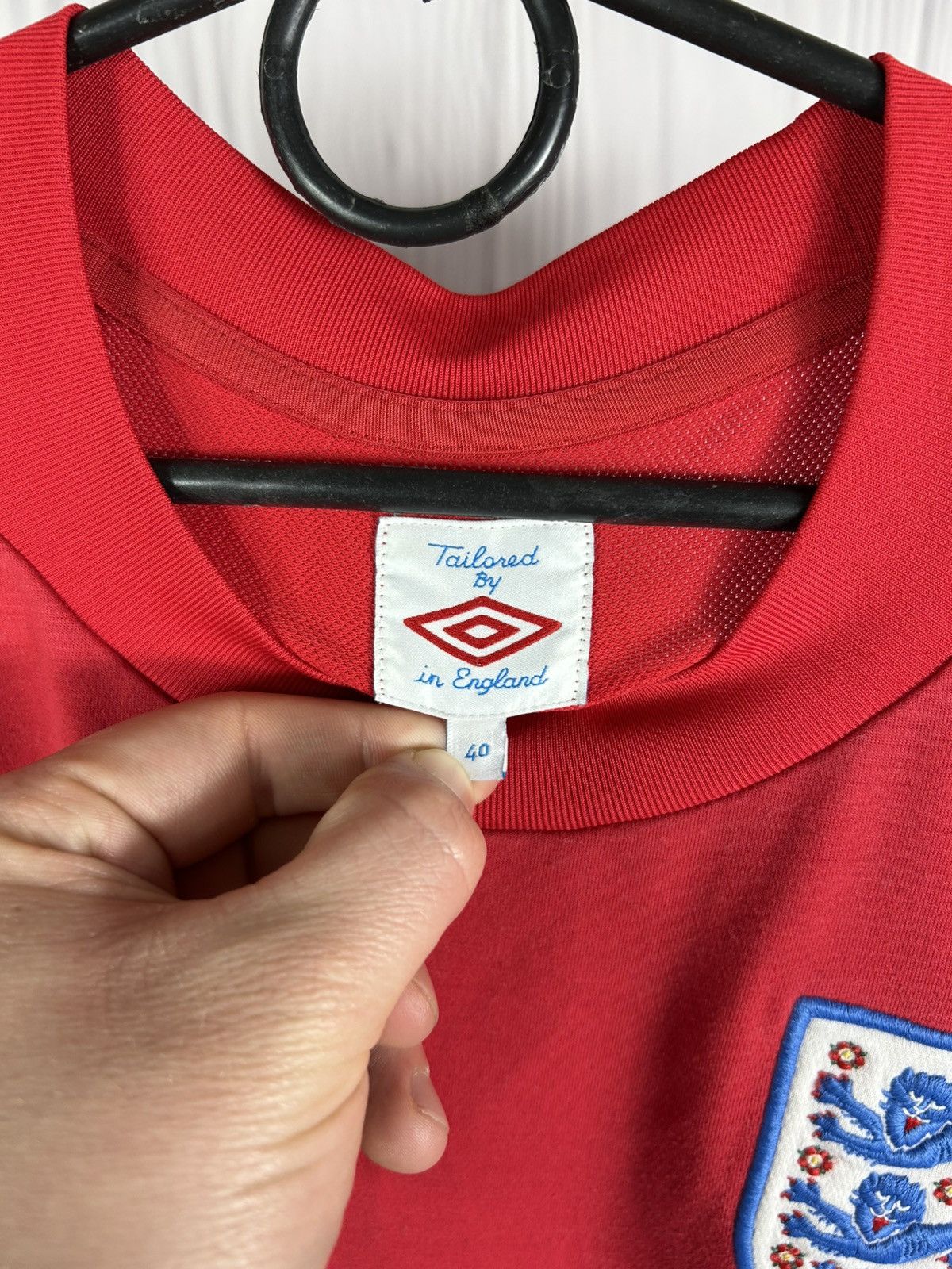 Umbro England Beckham Soccer Jersey 2010 Umbro Away Shirt Size 40 Size US M / EU 48-50 / 2 - 17 Thumbnail