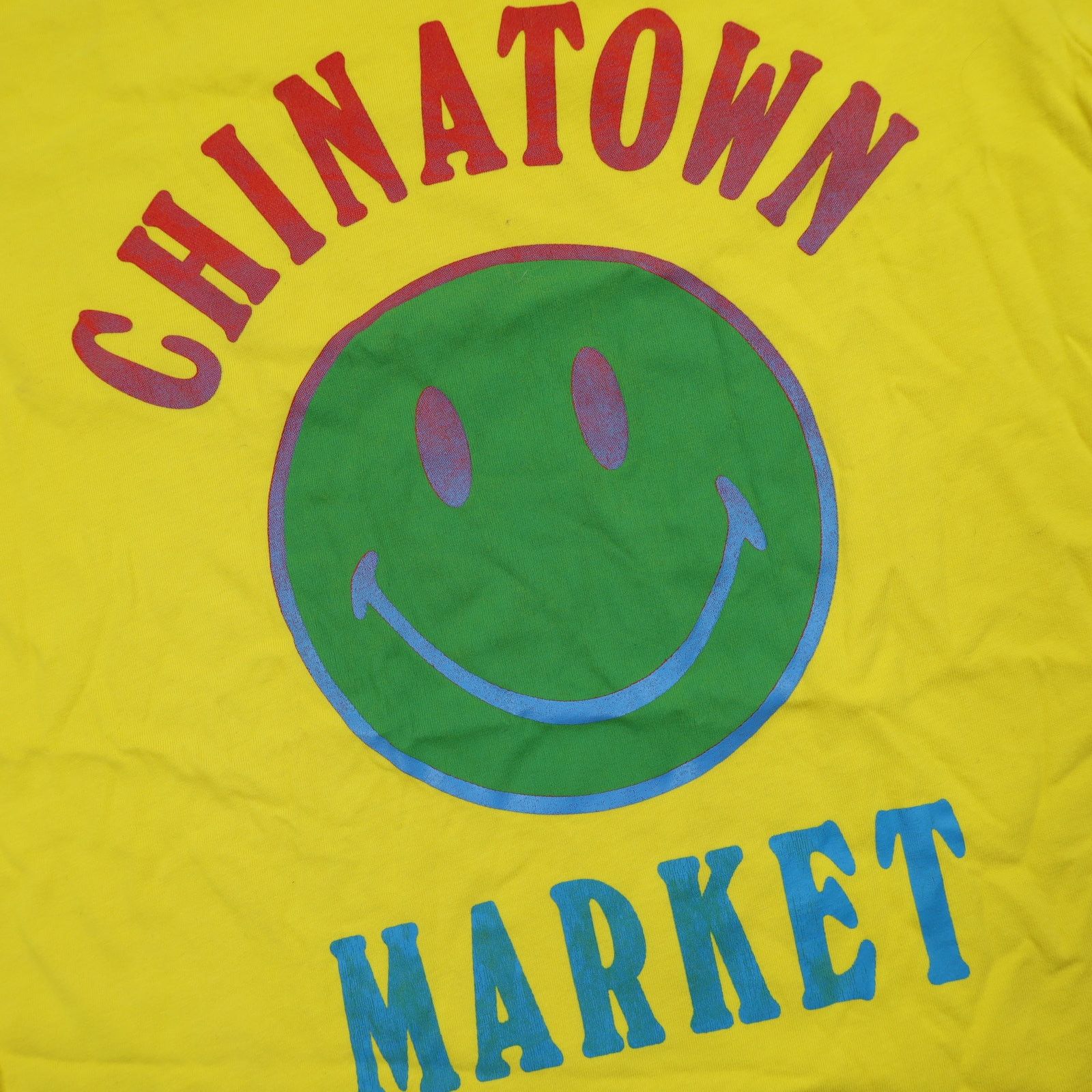 Market Chinatown Market x Smiley Original Graphic Spellout T Shirt Size US M / EU 48-50 / 2 - 3 Thumbnail