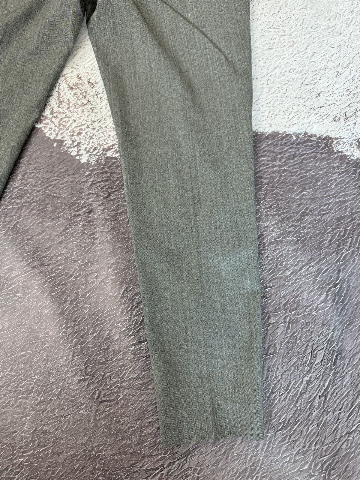 Suitsupply Suitsupply SOHO SA grey herringbone wool pants size 36/W30 Size 36R - 12 Thumbnail