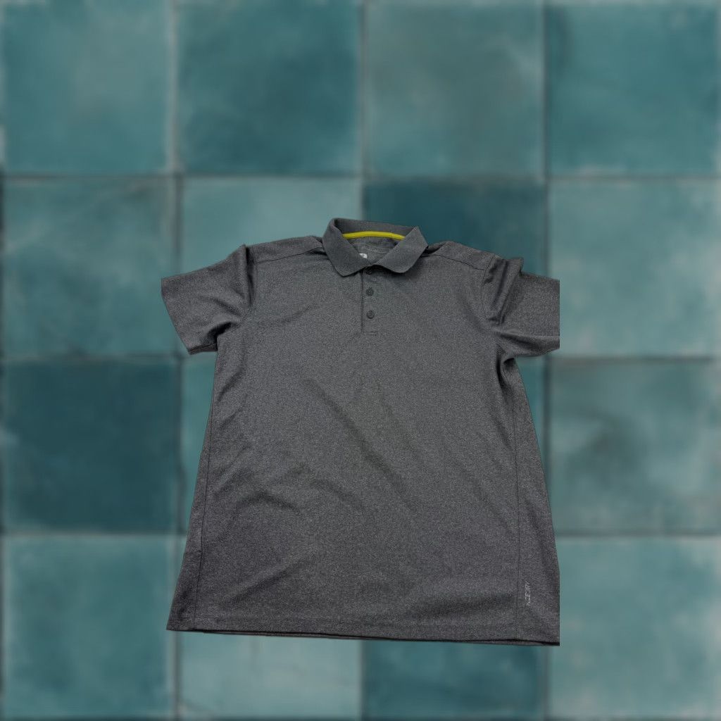 Eddie Bauer Eddie Bauer Shirt Mens M Gray FreeDry Performance Lightweight Polo Short Sleeve Casual 90s? Size US M / EU 48-50 / 2 - 1 Thumbnail