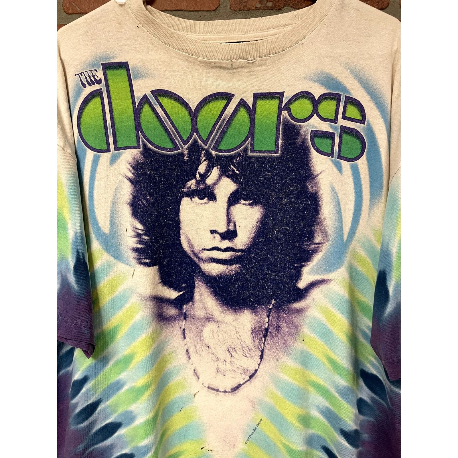 Vintage Vintage 2002 The Doors Lizard King Tee Size US XL / EU 56 / 4 - 3 Thumbnail