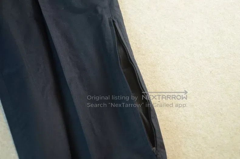 Other Yohji Yamamoto size 2 Black Scandal embroidered slacks pant Size US 28 / EU 44 - 3 Thumbnail