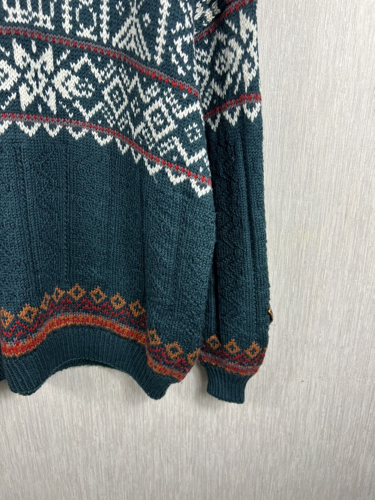 Dale Of Norway Vintage 90s Dale of Norway trondheim patterned wool sweater Size US L / EU 52-54 / 3 - 6 Thumbnail
