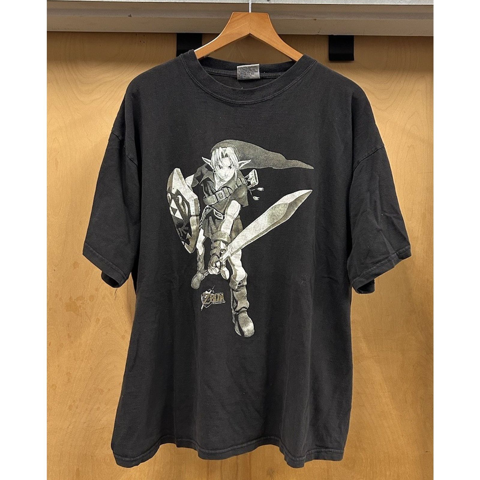 1998 Nintendo N64 Zelda Ocarina Of Time Game Promo XL Shirt