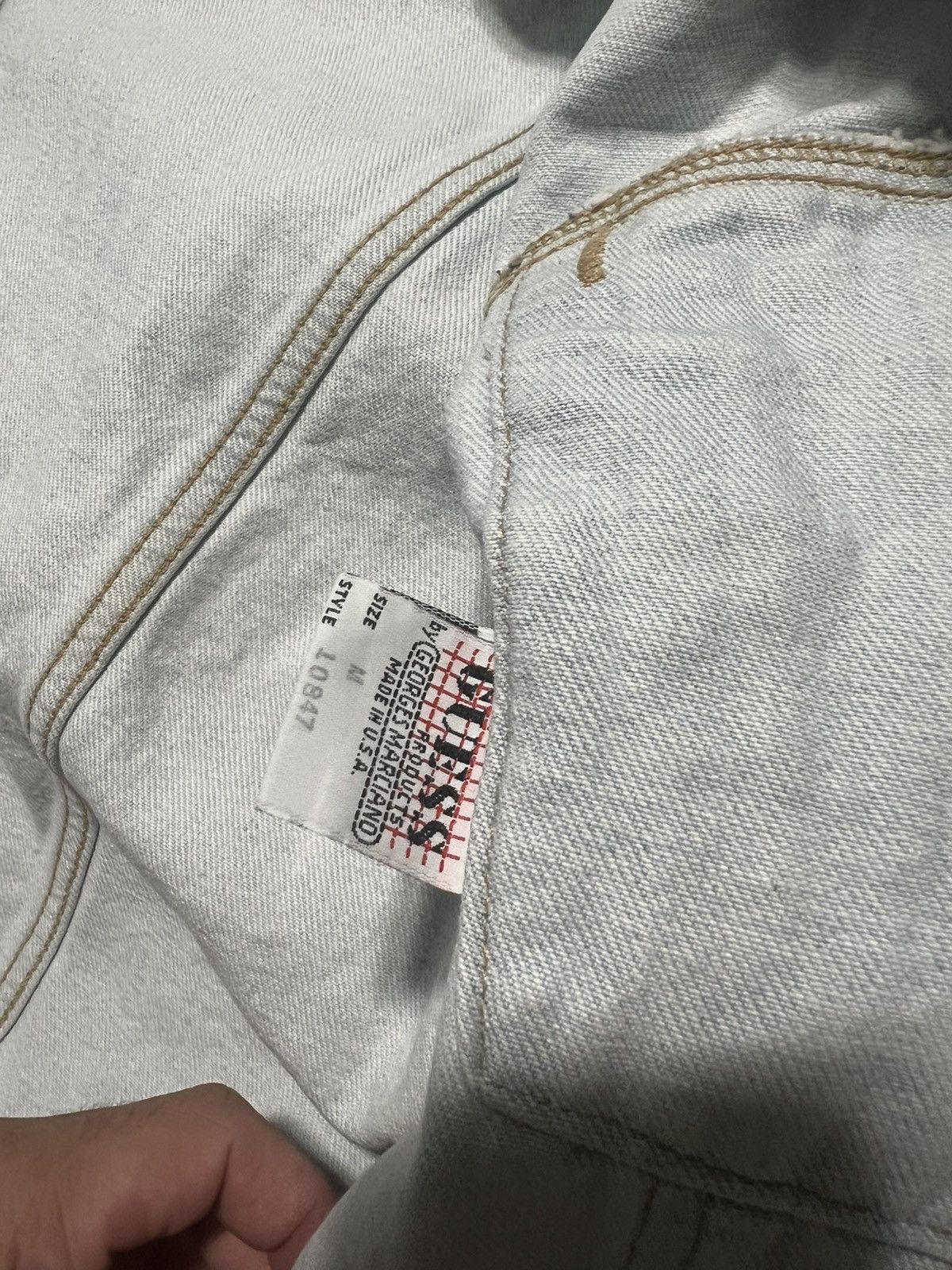 Guess Vintage Guess by Georges Marciano denim jacket Size US M / EU 48-50 / 2 - 6 Thumbnail