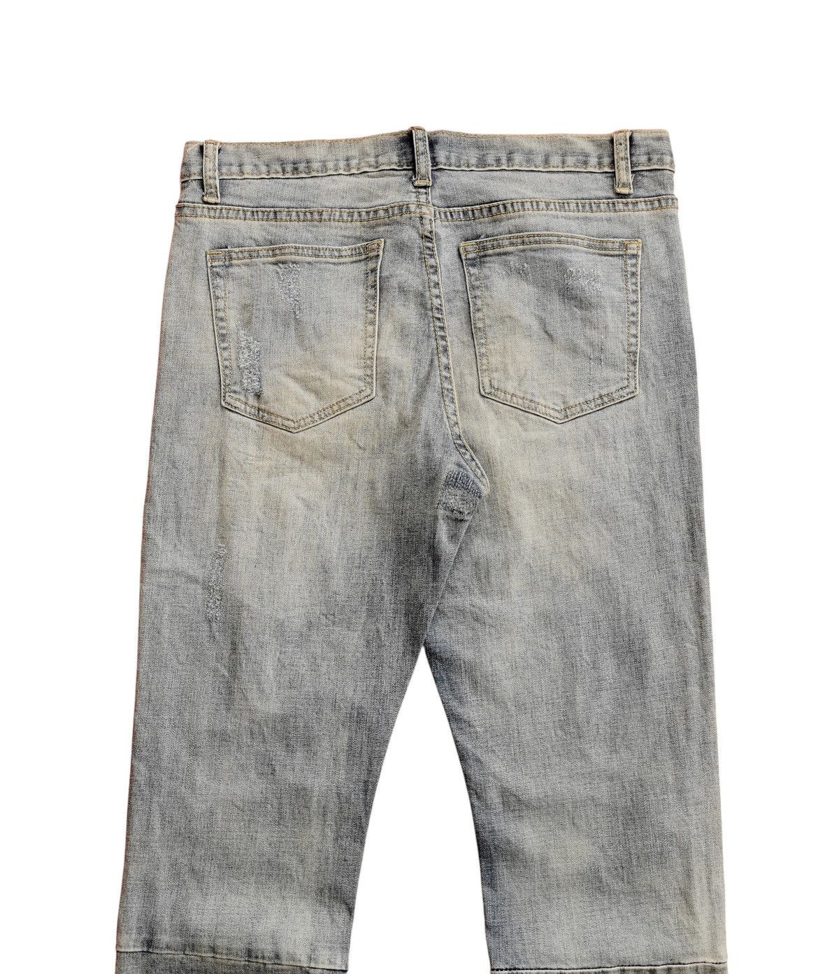 Japanese Brand Dress Volume The Destroyed Denim Lookalike Fear Of God Jeans Size US 31 - 8 Thumbnail