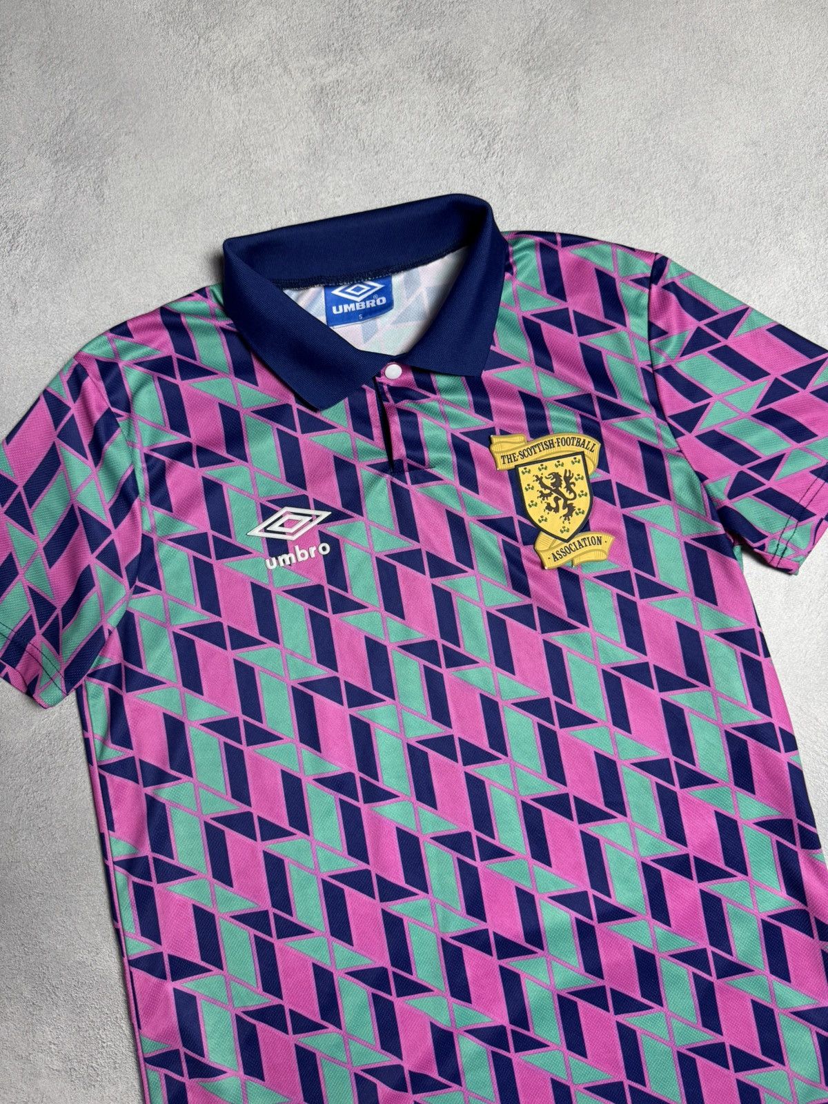 Vintage Scotland 1988 1989 Retro Football Shirt Soccer Jersey Size US S / EU 44-46 / 1 - 3 Thumbnail