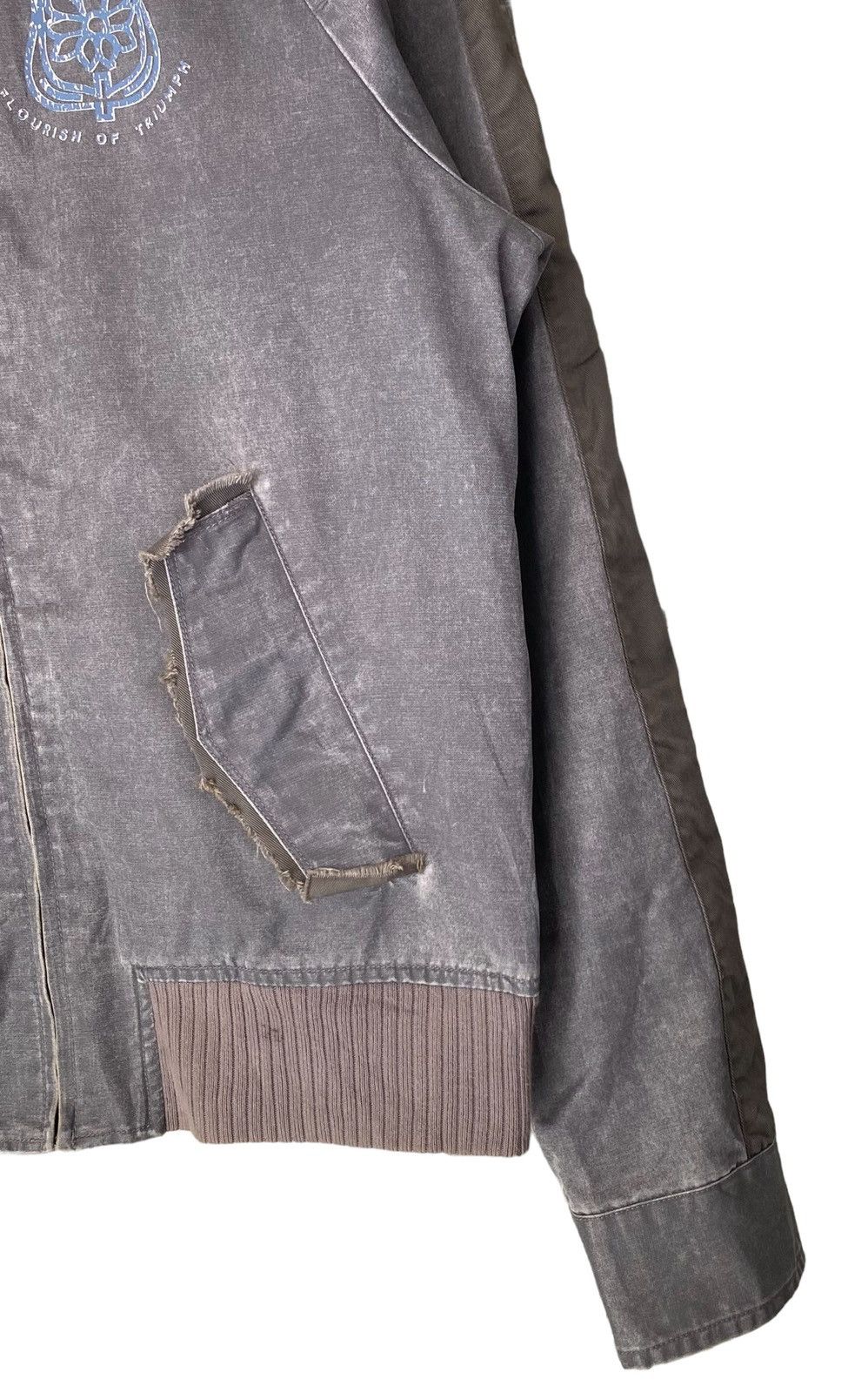 Diesel Rare 🔥 DIESEL Silver Light Zipper Jacket (M) Size US M / EU 48-50 / 2 - 6 Thumbnail