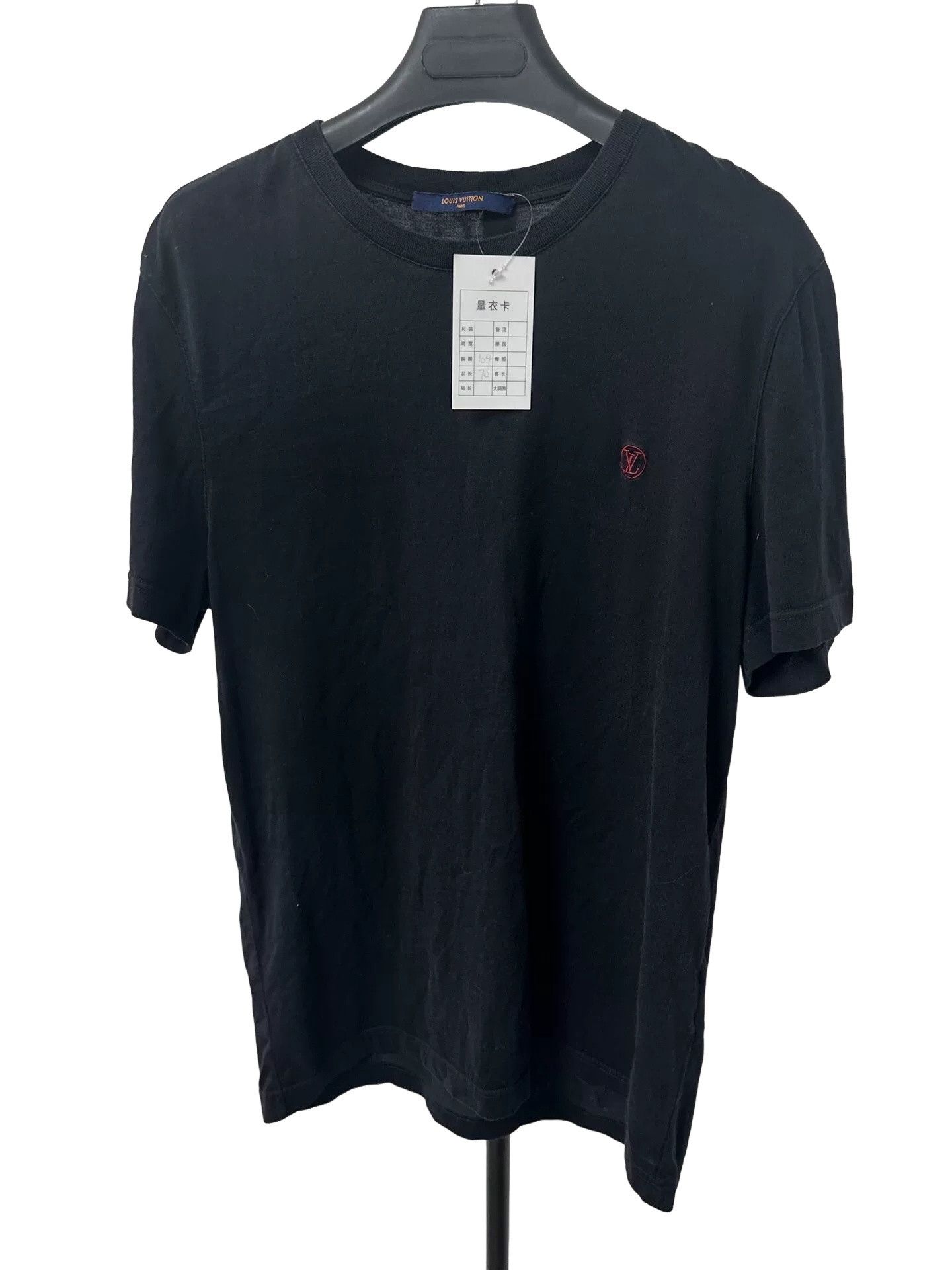 Louis Vuitton Louis Vuitton Logo Embroidered T-Shirt Size M Size US M / EU 48-50 / 2 - 1 Thumbnail