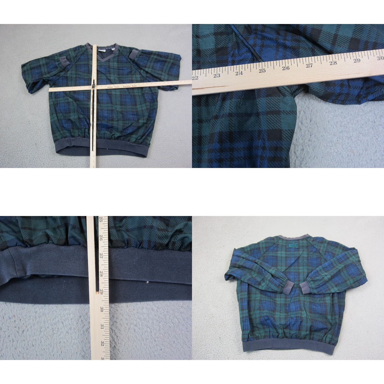 Vintage Vintage Slazenger Sweatshirt XL - Plaid Golfing Outfit - Mens Size US XL / EU 56 / 4 - 8 Thumbnail