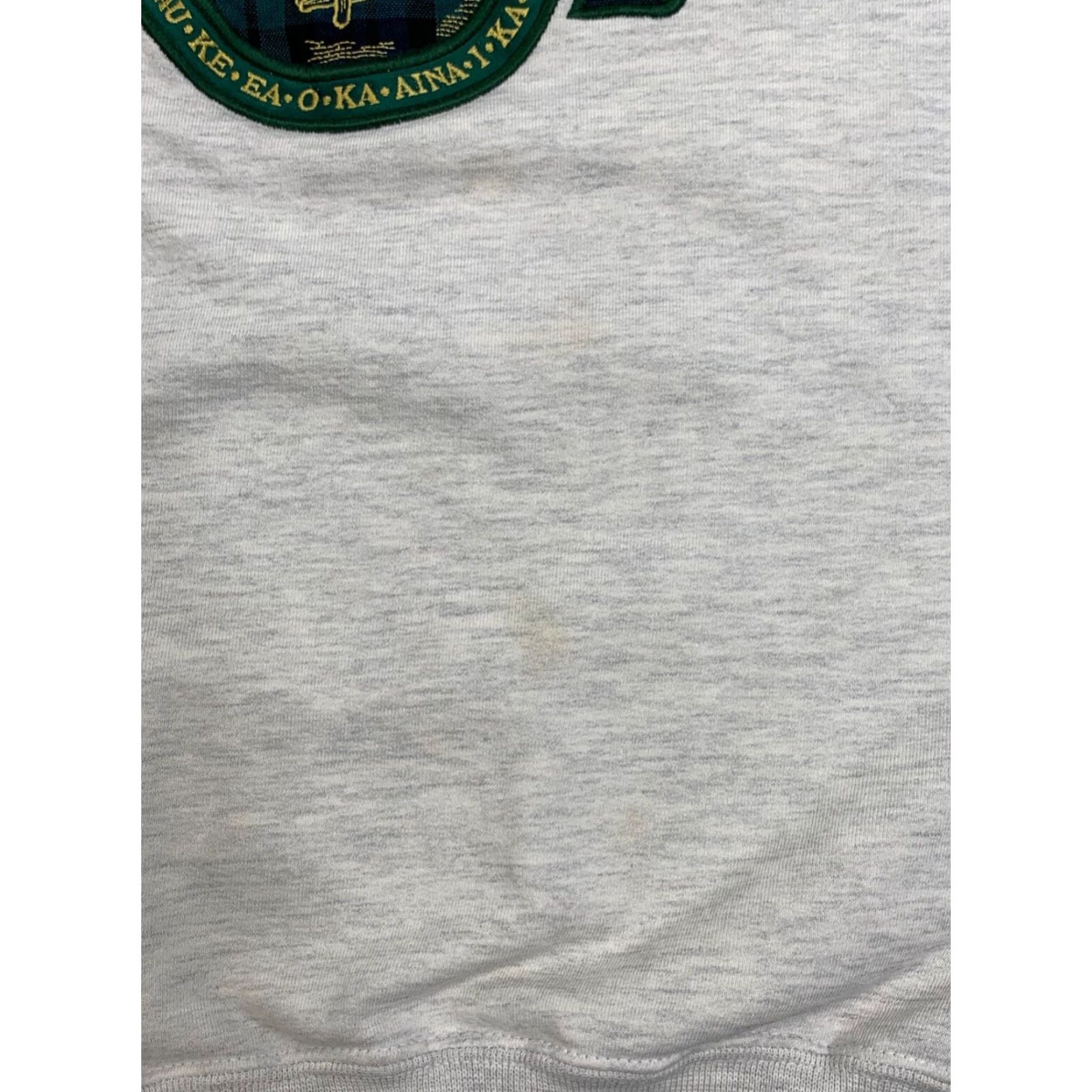 Vintage VINTAGE University Sweatshirt Mens M Gray Embroidered Pullover Size US M / EU 48-50 / 2 - 5 Thumbnail