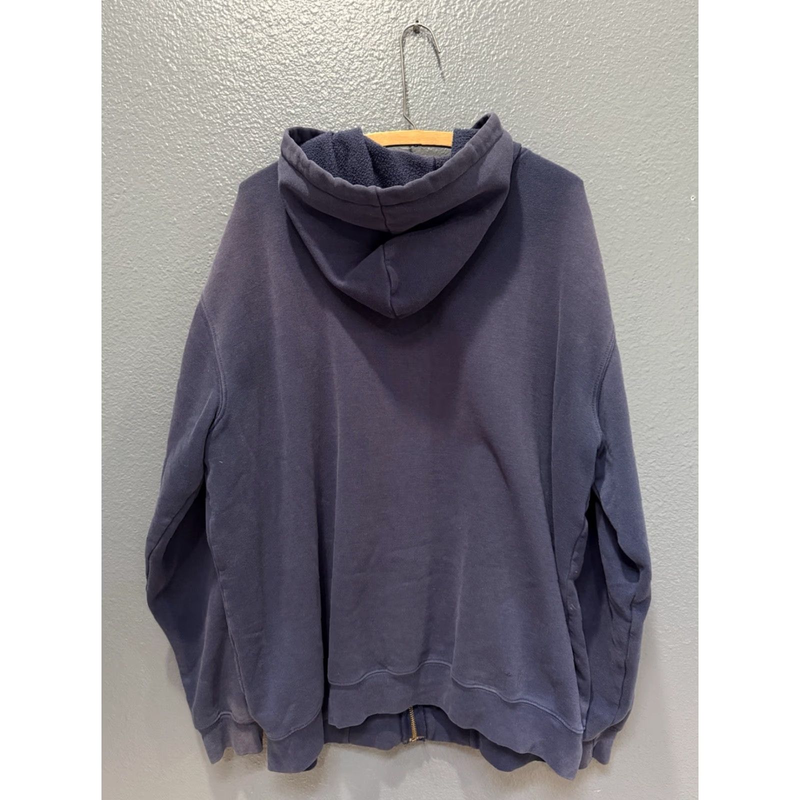 Carhartt VINTAGE Carhartt Navy Blue Cotton Zip Hoodie Men XL Full Zip 29in 26in US Made Men’s Hoodie Size US XL / EU 56 / 4 - 4 Thumbnail