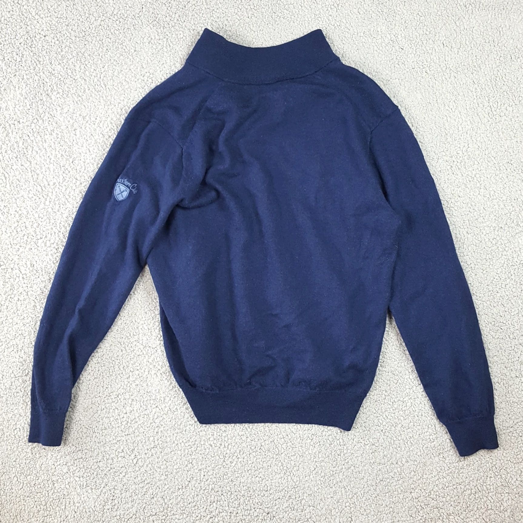Ralph Lauren VINTAGE Ralph Lauren Polo Golf Pullover Sweater Men XL Wool Blue 90s Fall Winter Outdoor Retro Size US XL / EU 56 / 4 - 6 Thumbnail