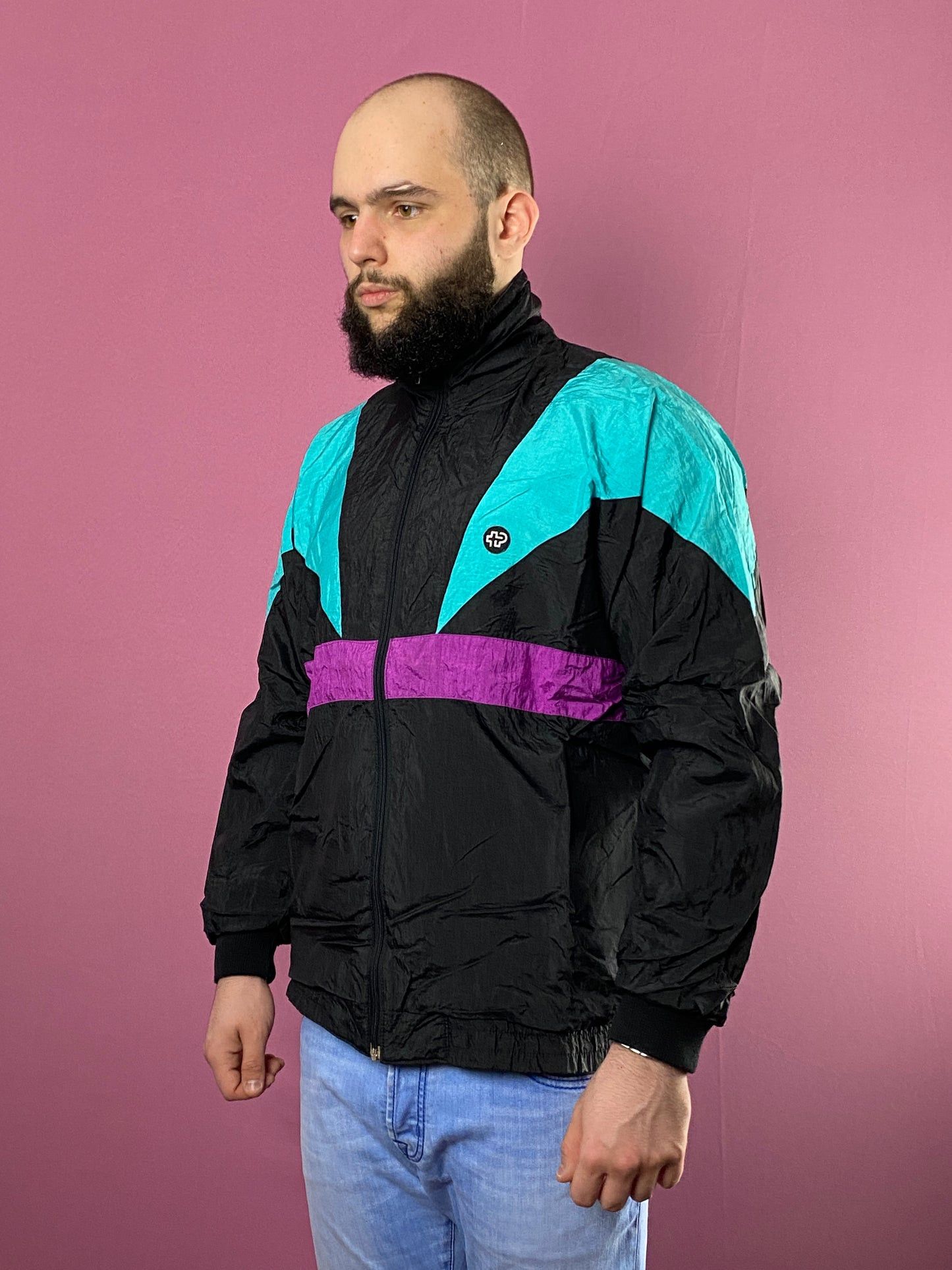 Vintage Design Ra Trikora Vintage Men's Windbreaker Jacket - L Size US L / EU 52-54 / 3 - 1 Thumbnail