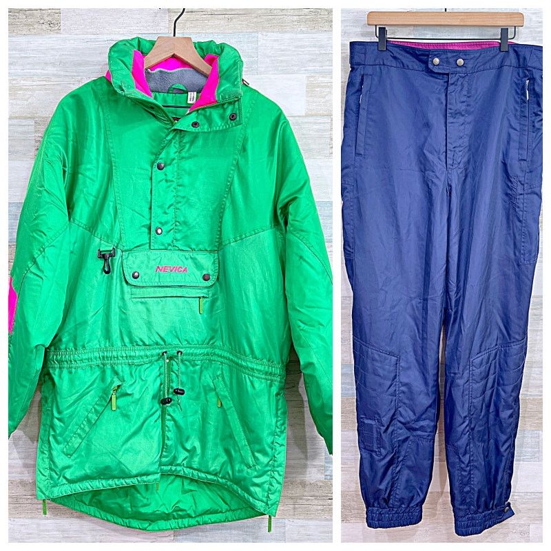 Vintage Nevica Ski Parka Snowsuit Vintage Mens 40 Jacket 36 Pants Size US M / EU 48-50 / 2 - 1 Thumbnail