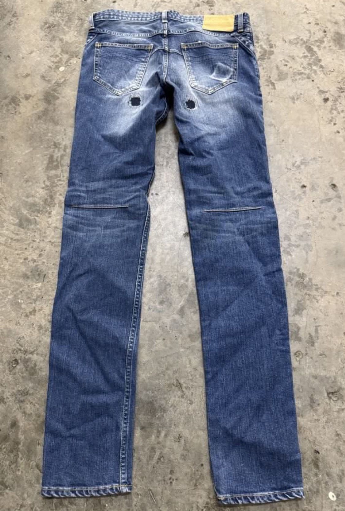 Number (N)ine NUMBER NINE DISTRESSED BULLET JEANS Size US 32 / EU 48 - 2 Thumbnail
