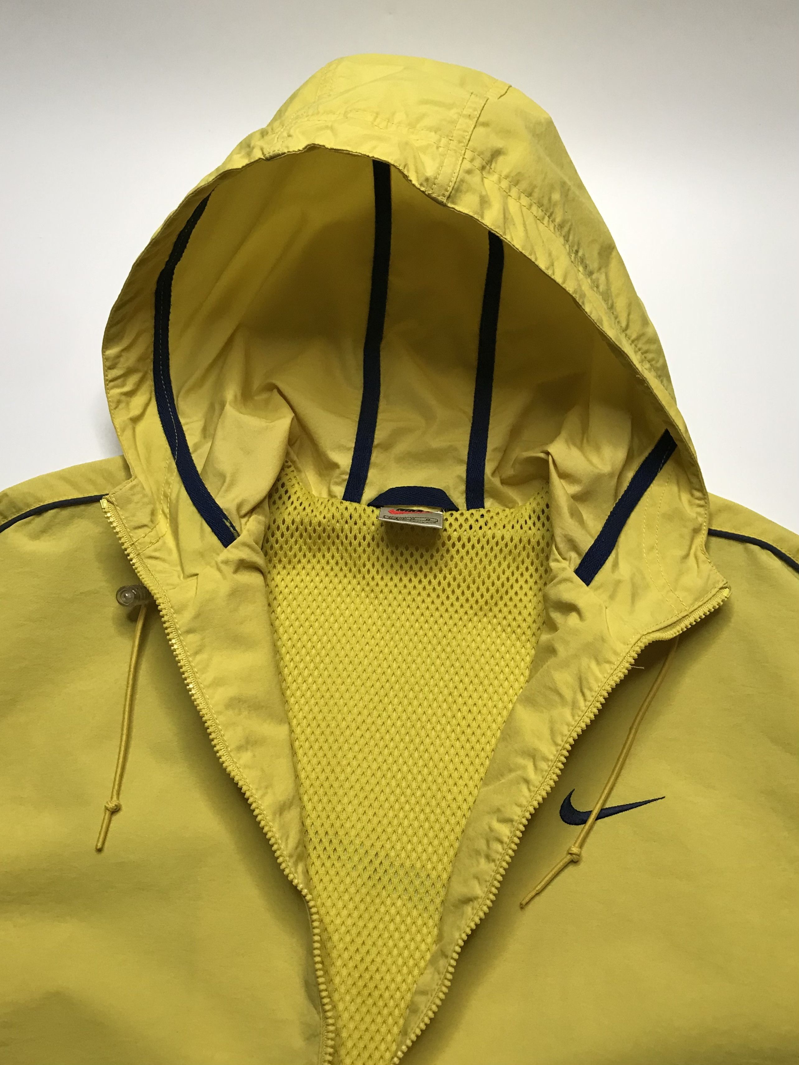 Nike Nike Vintage Anorak Jacket Yellow Size US XS / EU 42 / 0 - 7 Thumbnail