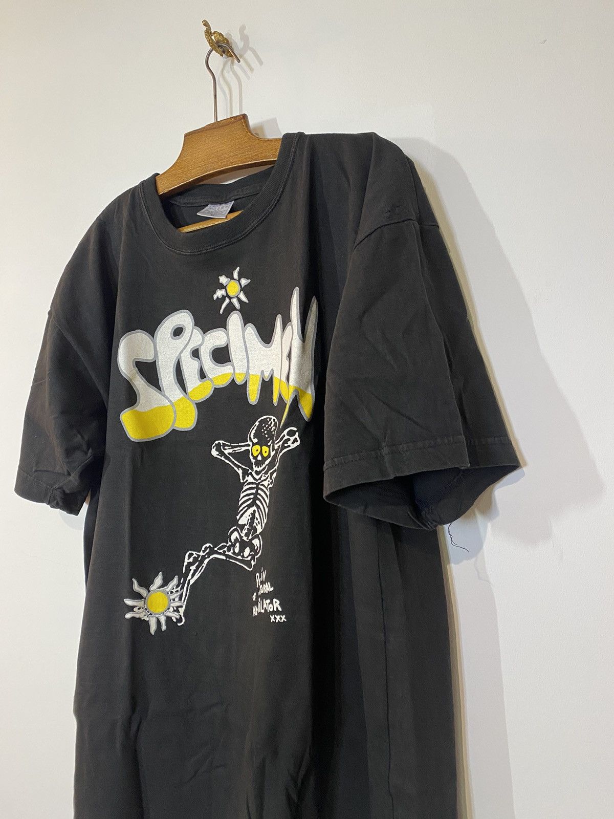 Band Tees vintage 90s batcave Specimen rare shirt Size US XL / EU 56 / 4 - 4 Thumbnail