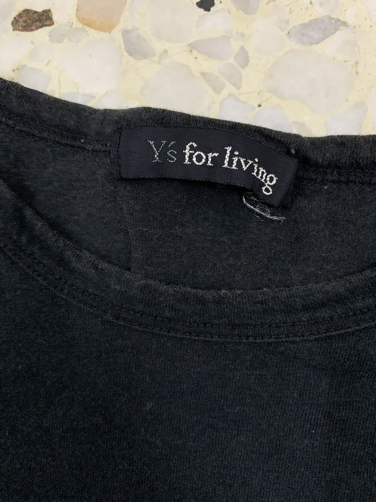 Yohji Yamamoto Y’s FOR LIVING SHORT SLEEVE TEE Size US S / EU 44-46 / 1 - 2 Thumbnail