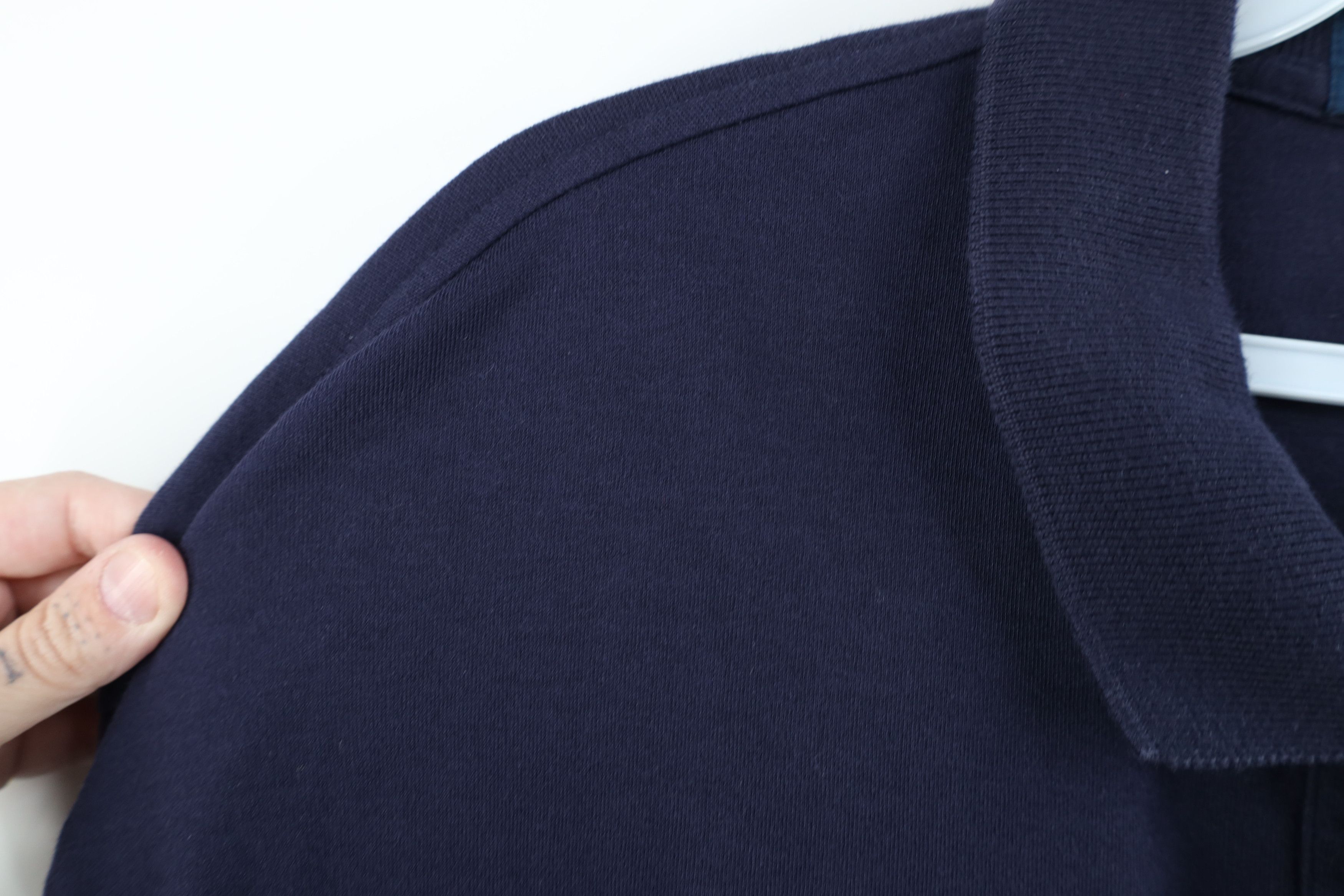 Ralph Lauren Vintage 90s Ralph Lauren Cotton Long Sleeve Rugby Polo Blue Size US XL / EU 56 / 4 - 9 Thumbnail